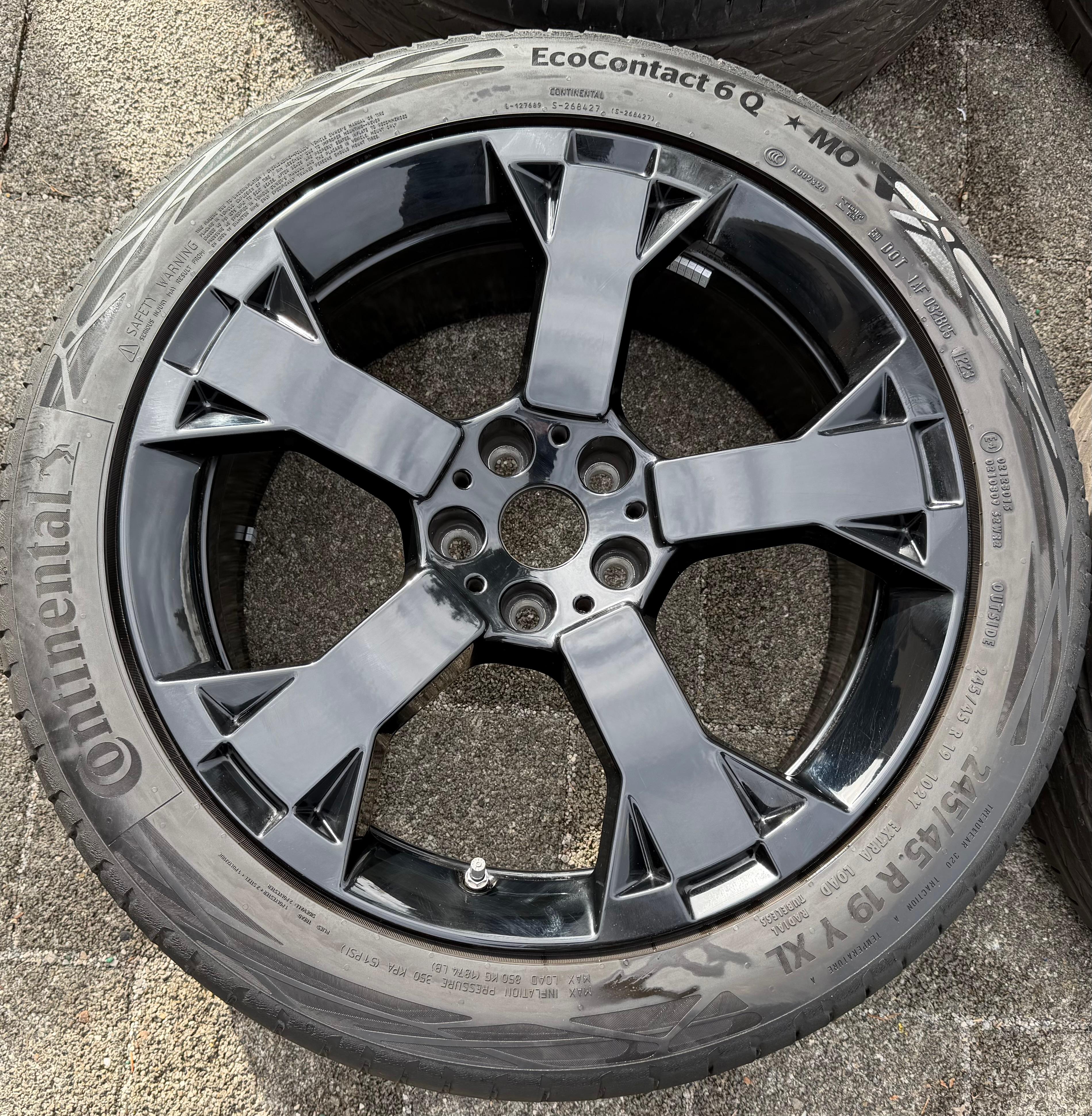 4 Original 19" Alu Sommerräder Mini Countryman U25 5A269E6 245/45R19 102Y Continental JCW 948