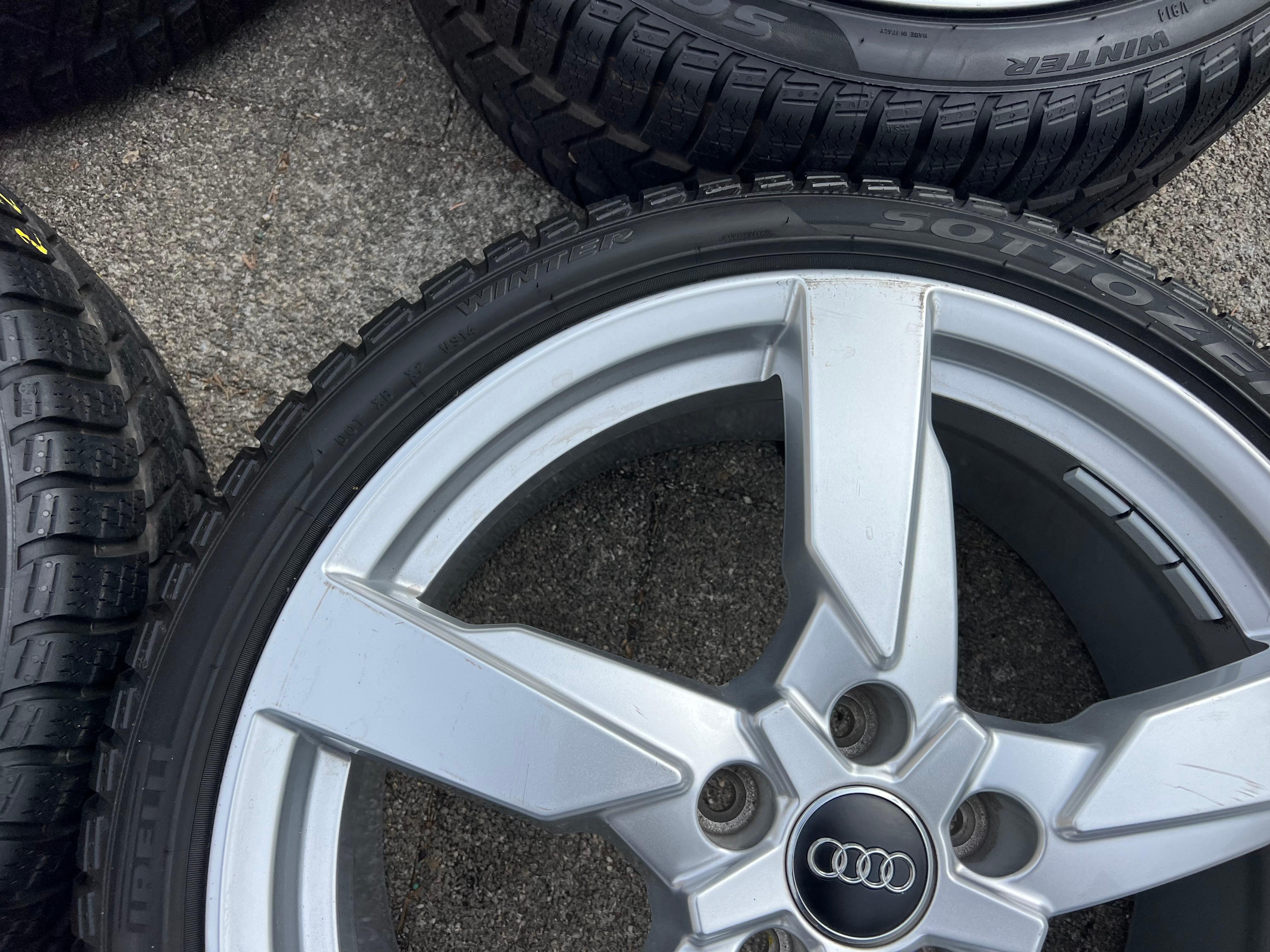 4 ORIGINELE 19" ALUMINIUM WINTERWIELEN AUDI TT TTS 8S 8S0601025AG 225/40R19 93V 2023 GRATIS VERZENDING