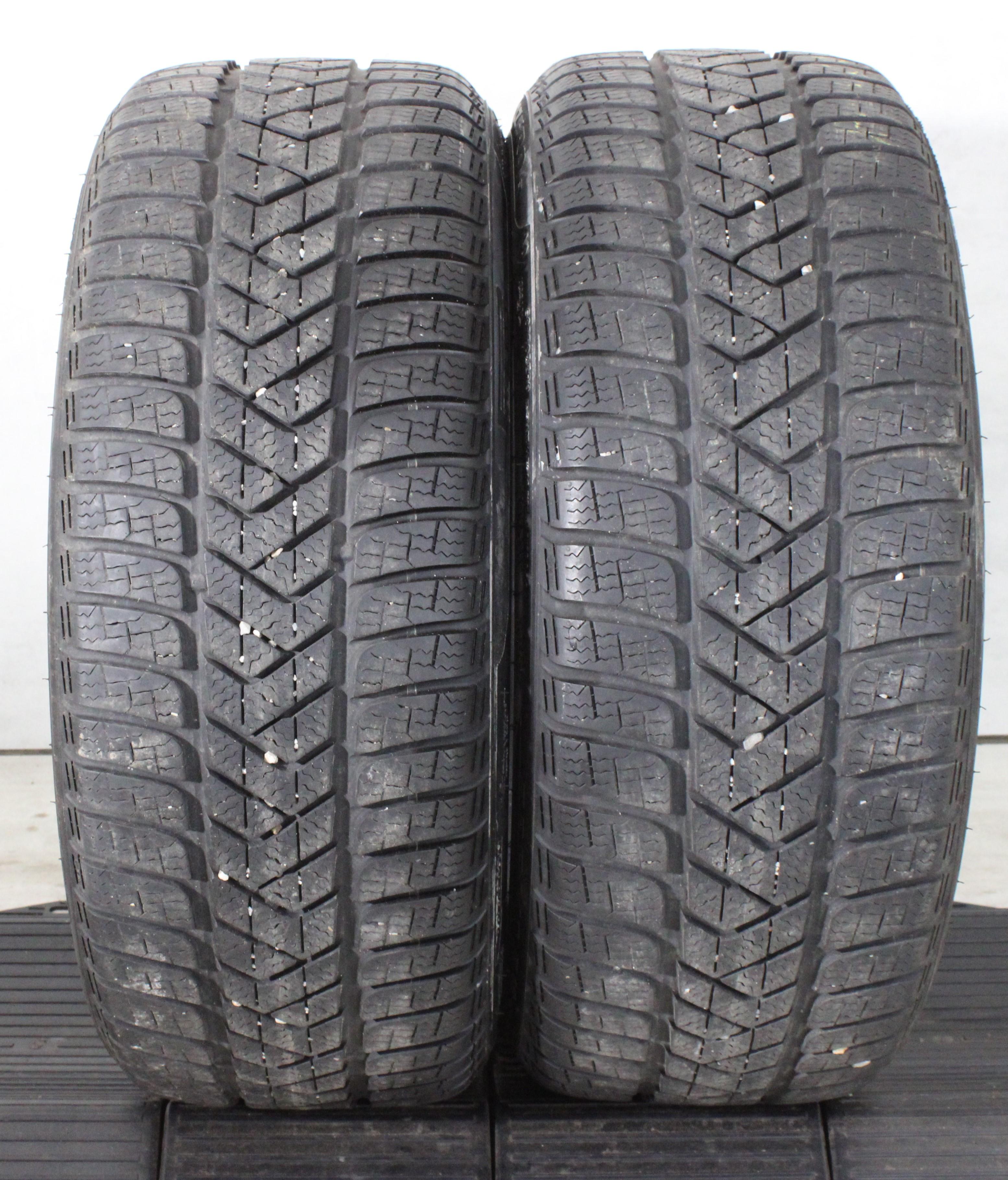 2 x 225/40R18 92V Winterreifen Pirelli Sottozero 3 AO 6-6,5mm 2019