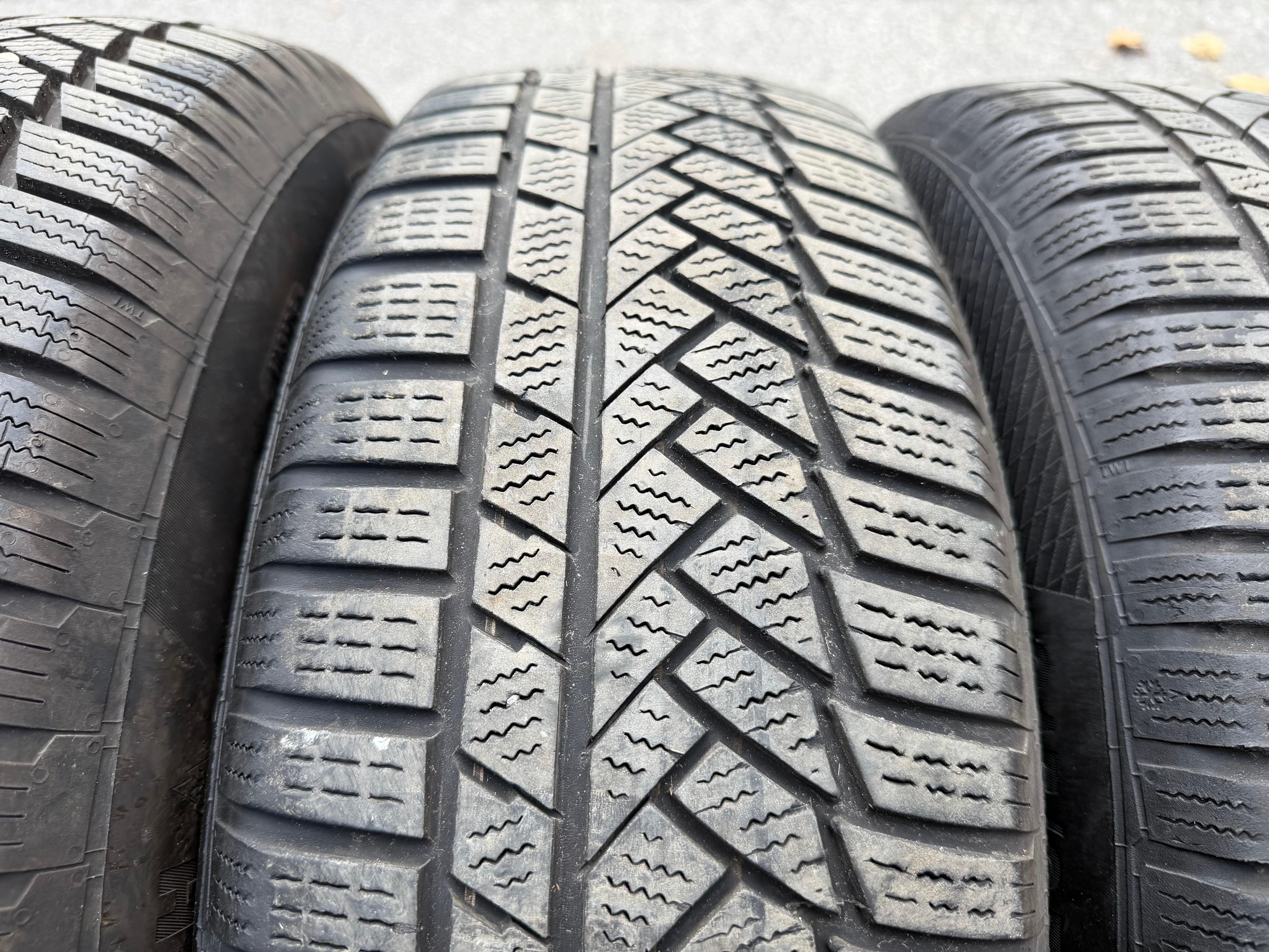 4 ruedas de invierno de aluminio originales de 17" para AUDI Q3 F3 F3N 215/65R17 99H Continental 2022