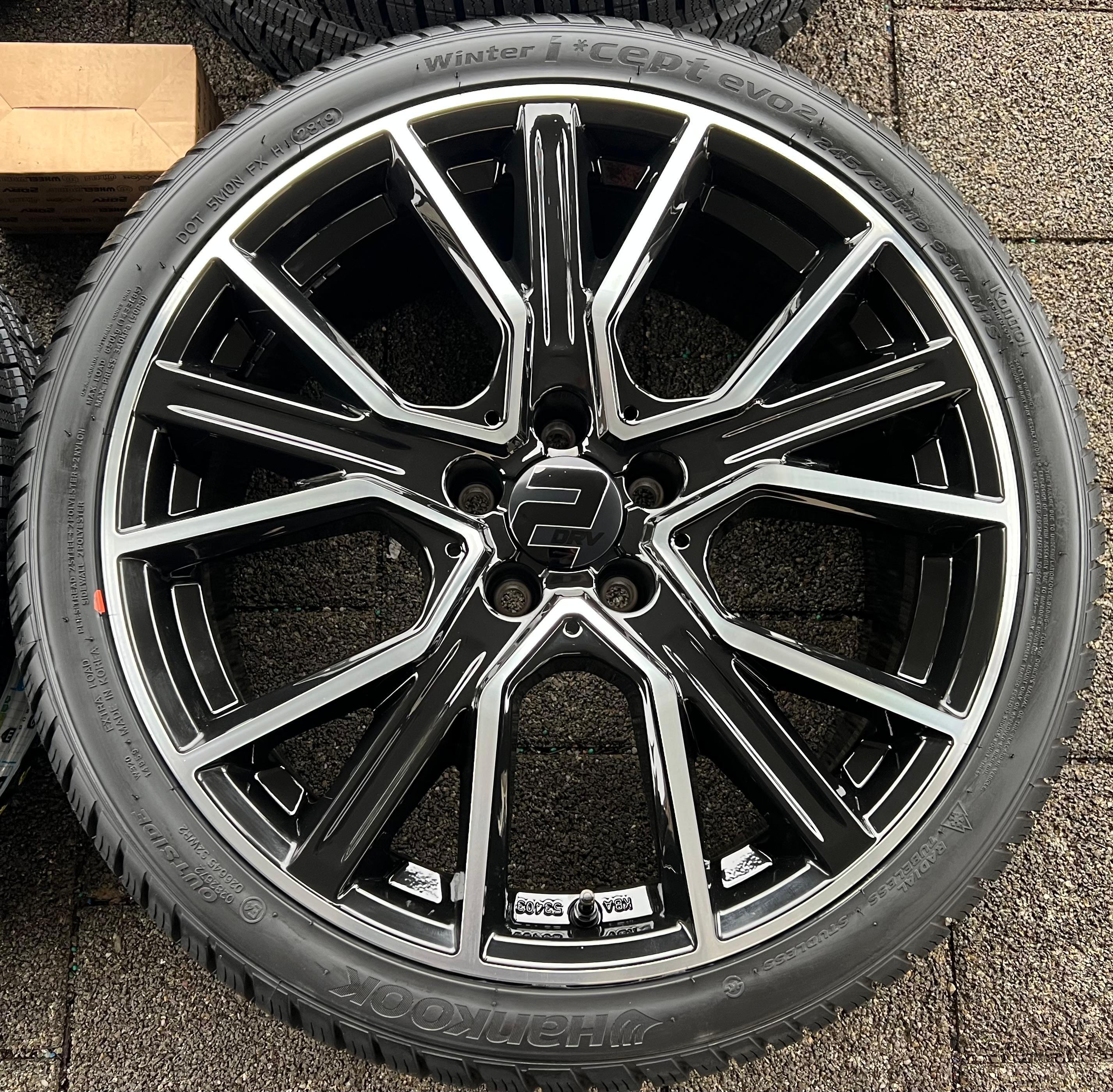 4 ALU 19" WINTERRÄDER AUDI A4 8K B8 8W B9 245/35R19 93W HANKOOK FREIHAUS