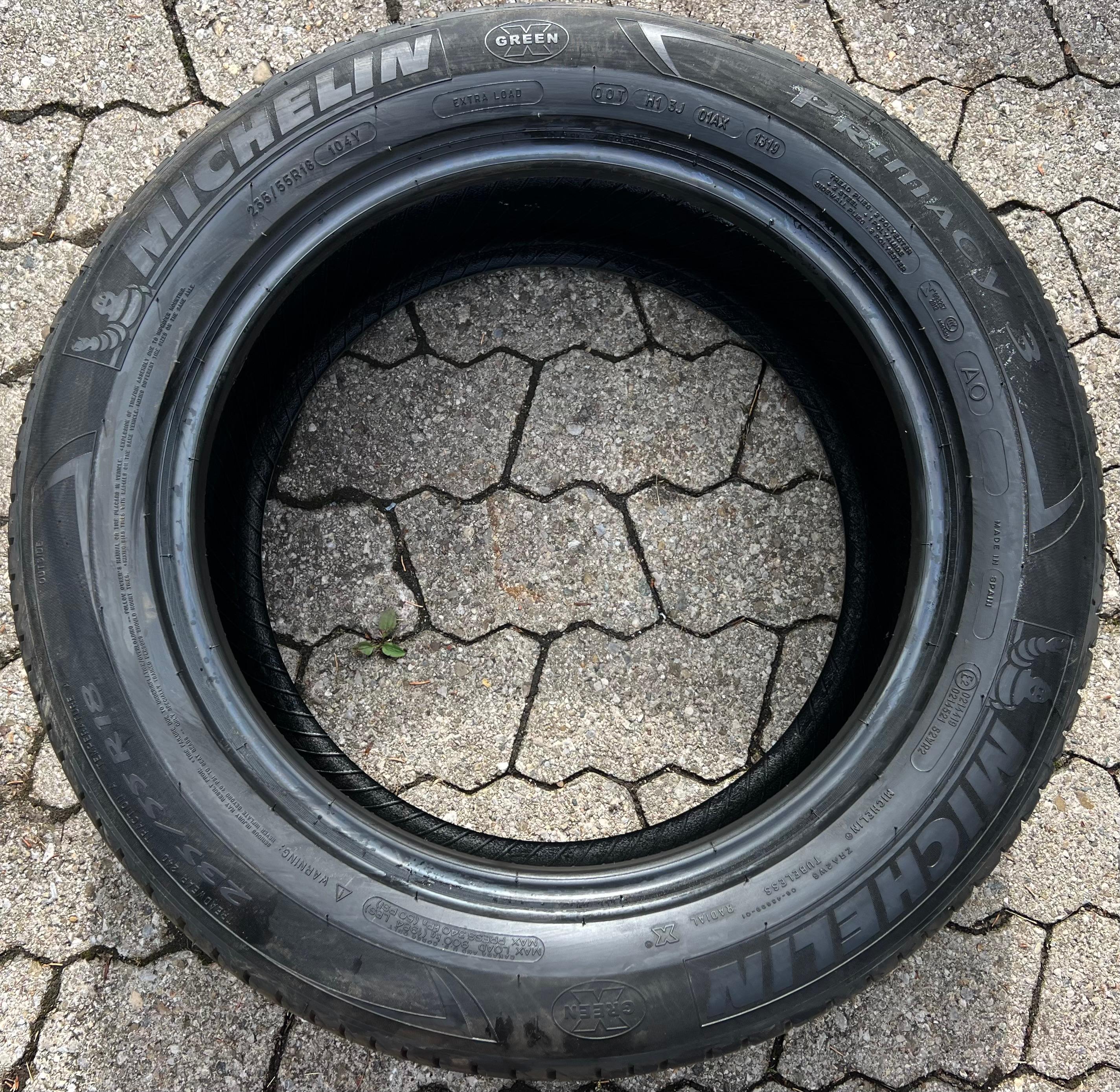1 pneumatico estivo Michelin Primacy 3 235/55R18 104Y NUOVO 2019