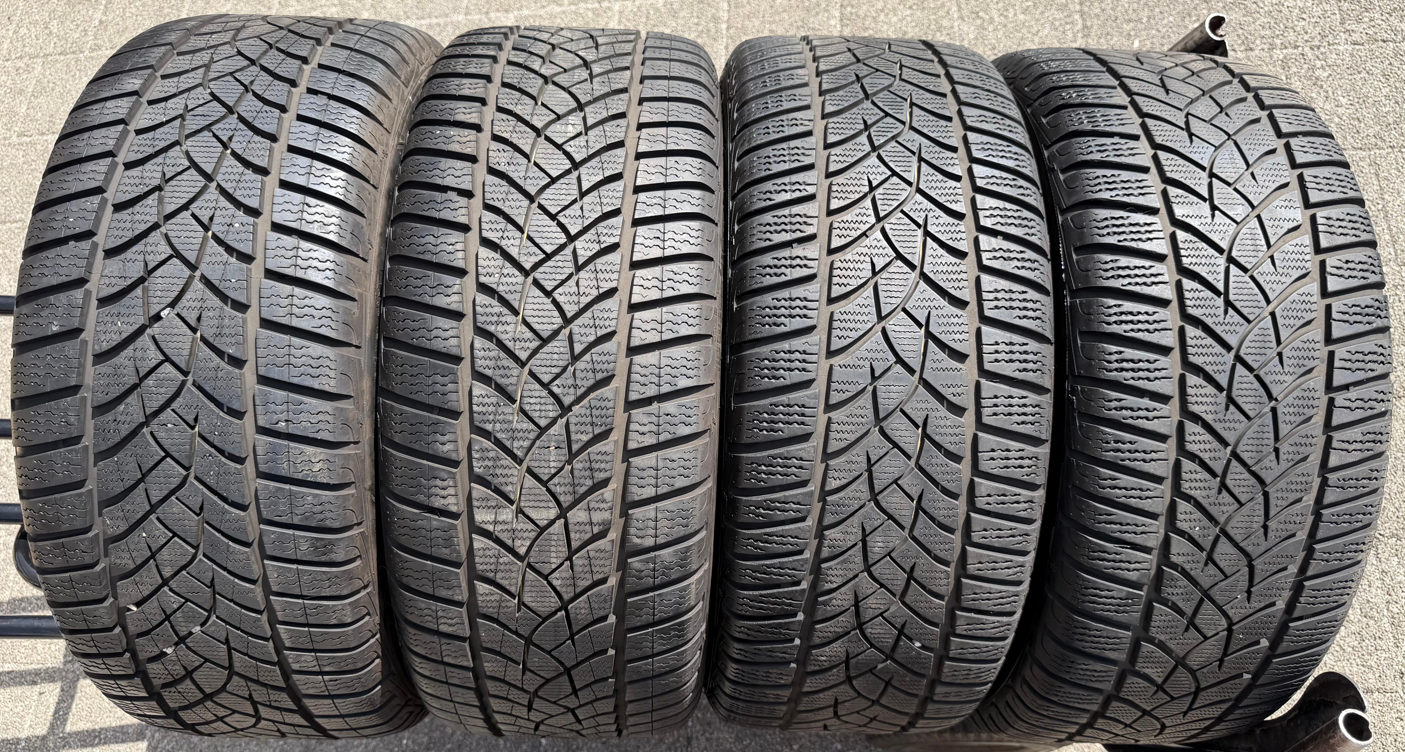 4 Original 18" Alu Winterräder Audi A4 S4 8W B9 8W0601025H 245/40R18 97V Goodyear