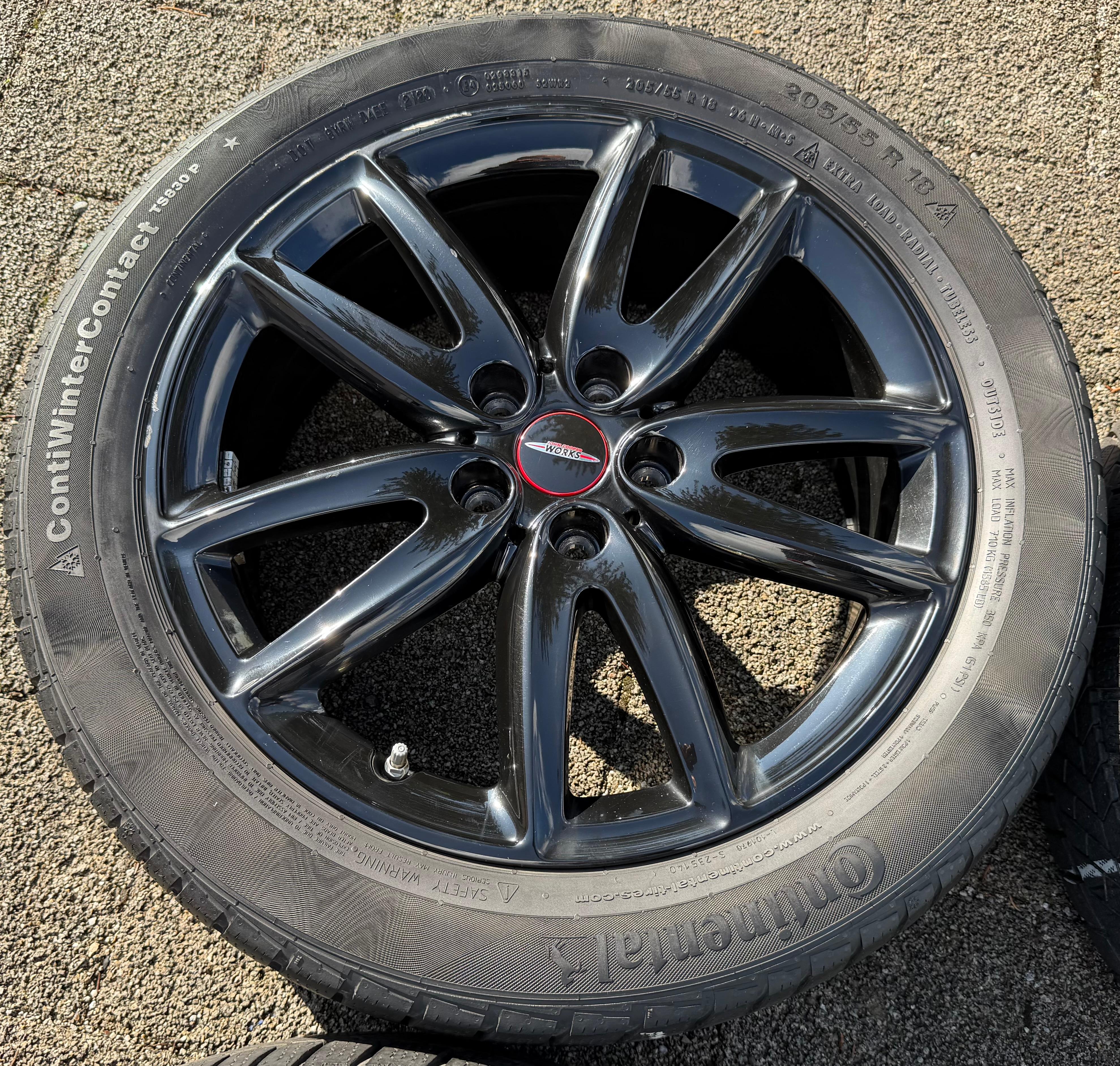 4 ORIGINAL 18" ALU WINTERRÄDER MINI COUNTRYMAN F60 JCW GRIP SPOKE 815 6887611