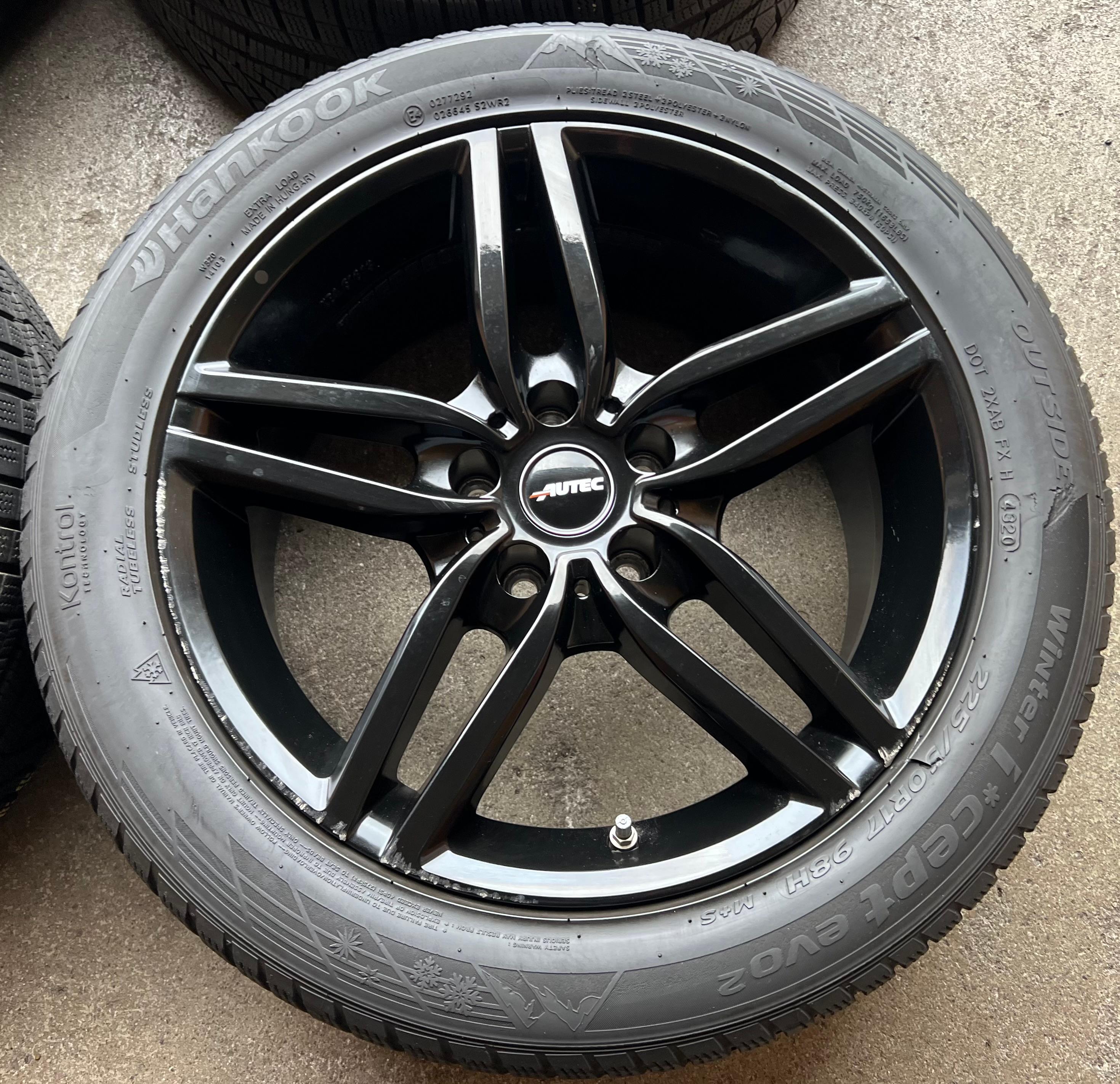 4 cerchi in lega AUTEC da 17" per BMW Serie 3 G20 G21 e Serie 4 G22 G23, con RDKS, consegna gratuita