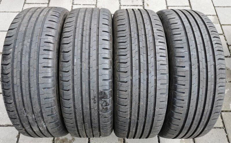 4 x 195/55R16 87H neumáticos de verano Continental Eco Contact 5 2x 7-7.5mm y 2x 6-7mm 2015