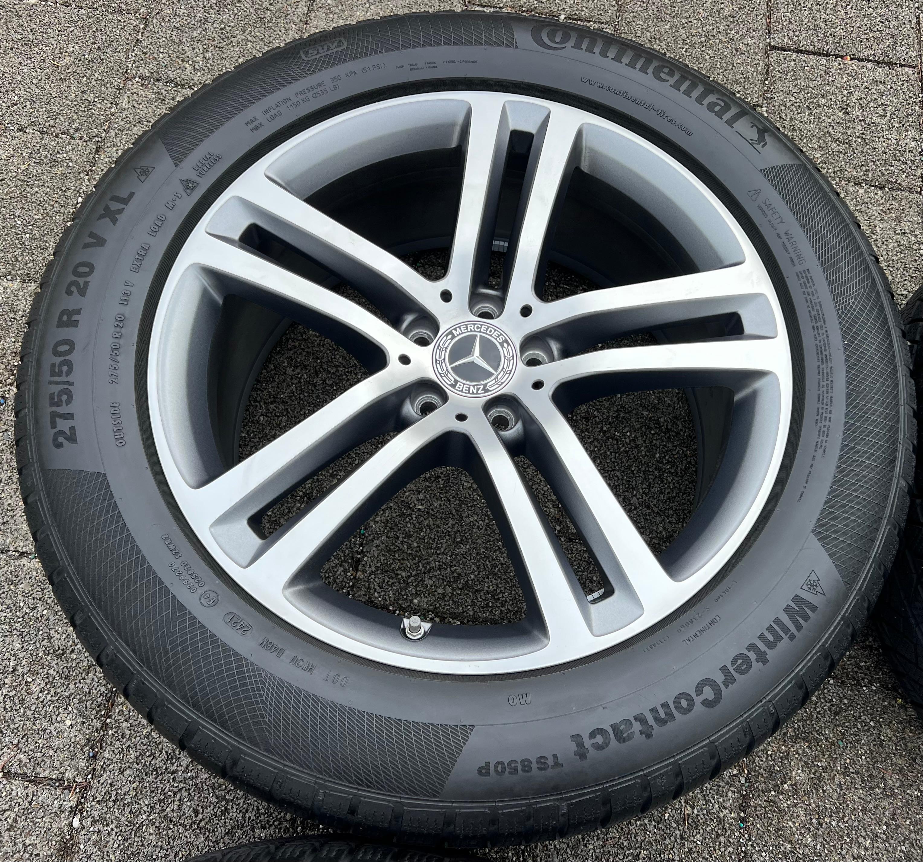 4 CERCHI IN LEGA ORIGINALI DA 20" MERCEDES GLE V167 COUPÉ C167 A1674012400 A1674012500 CONSEGNA GRATUITA