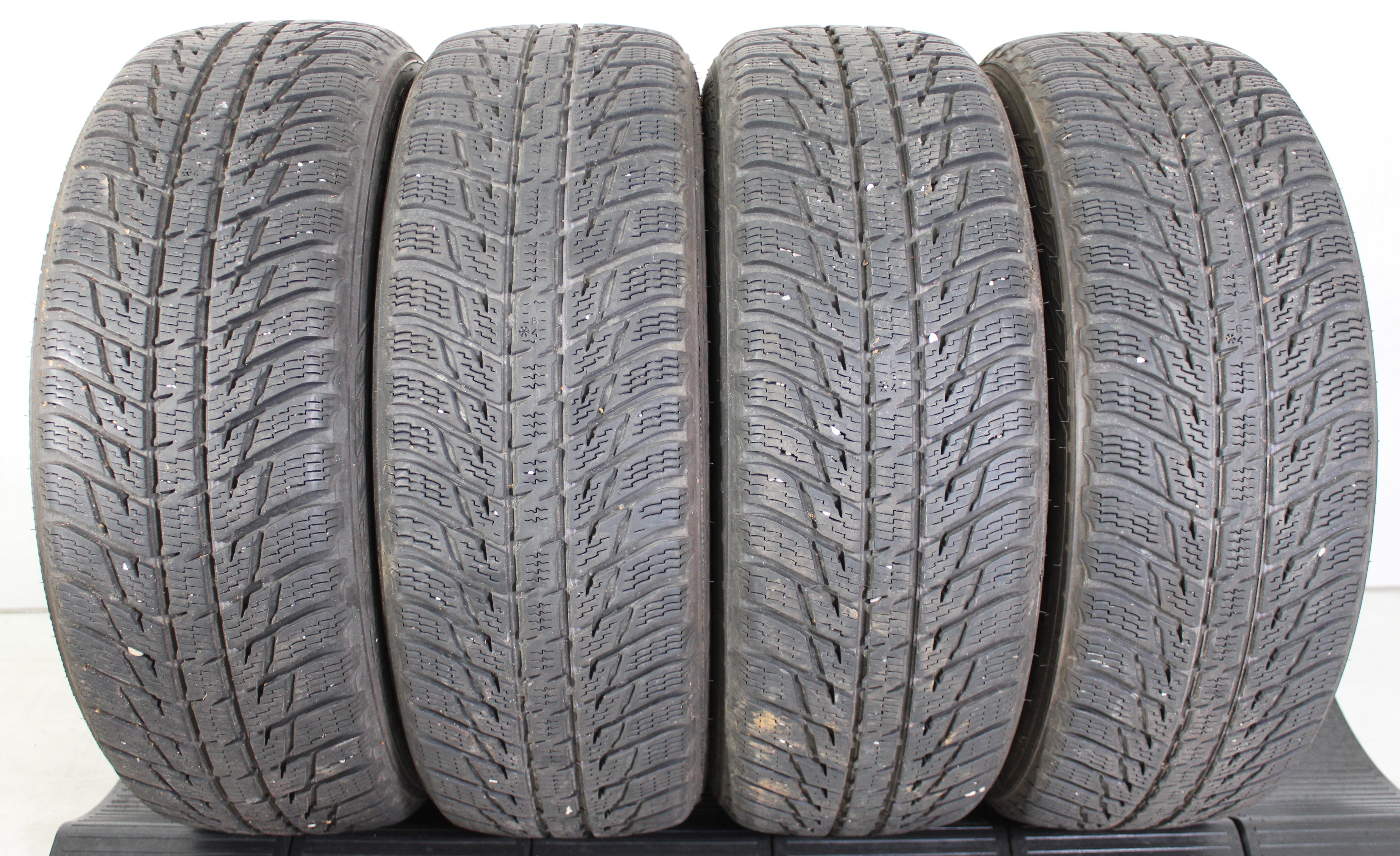 4 x 215/60R17 100H Winterreifen Nokian WR SUV 3 2x6-6,5mm/2x7-7,5mm 2016 XL