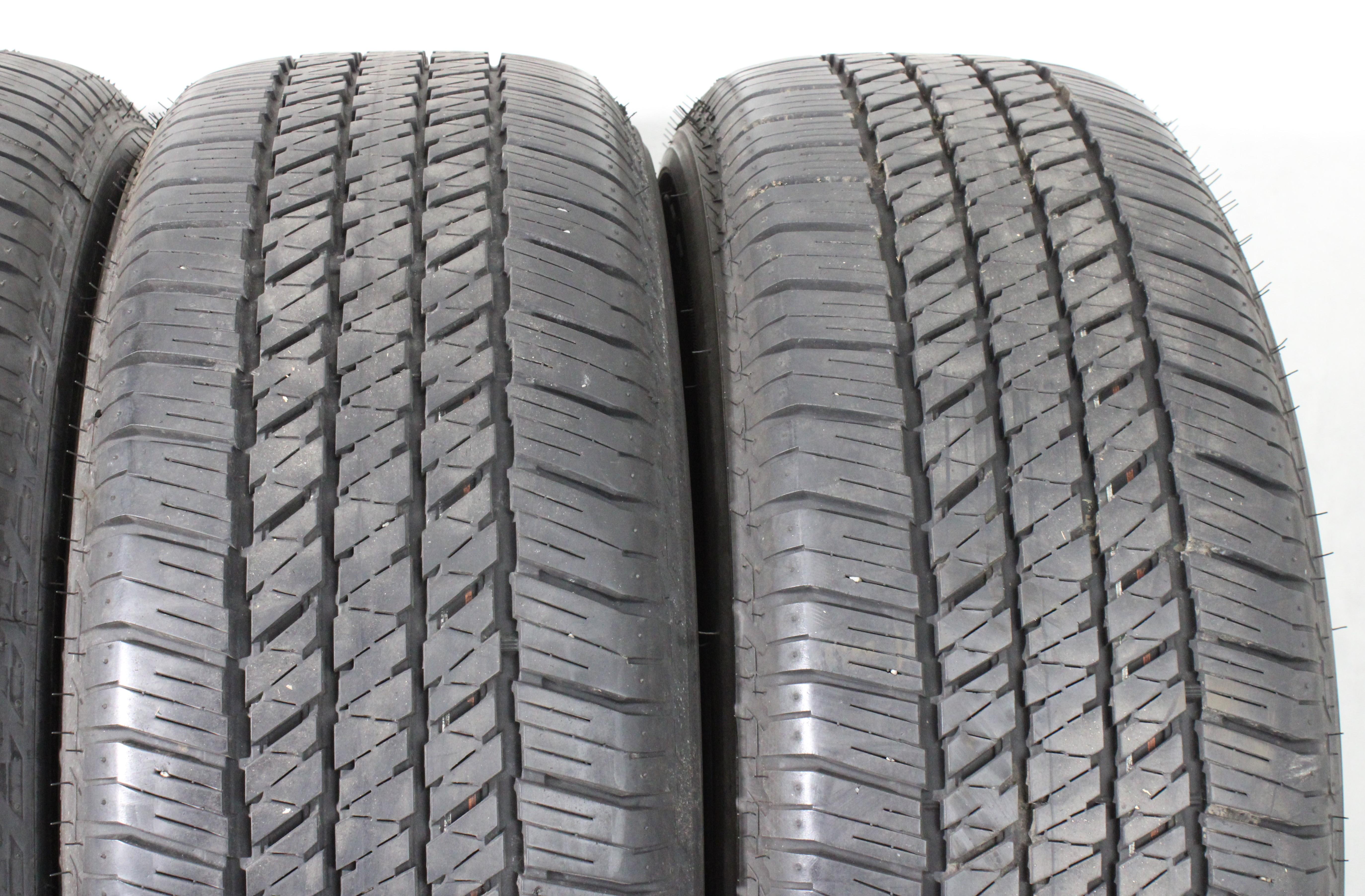 4 x 265/60R18 110H Sommerreifen Bridgestone Dueler H/T 684II 2x7,5-8mm/2x8-8,5mm 2021