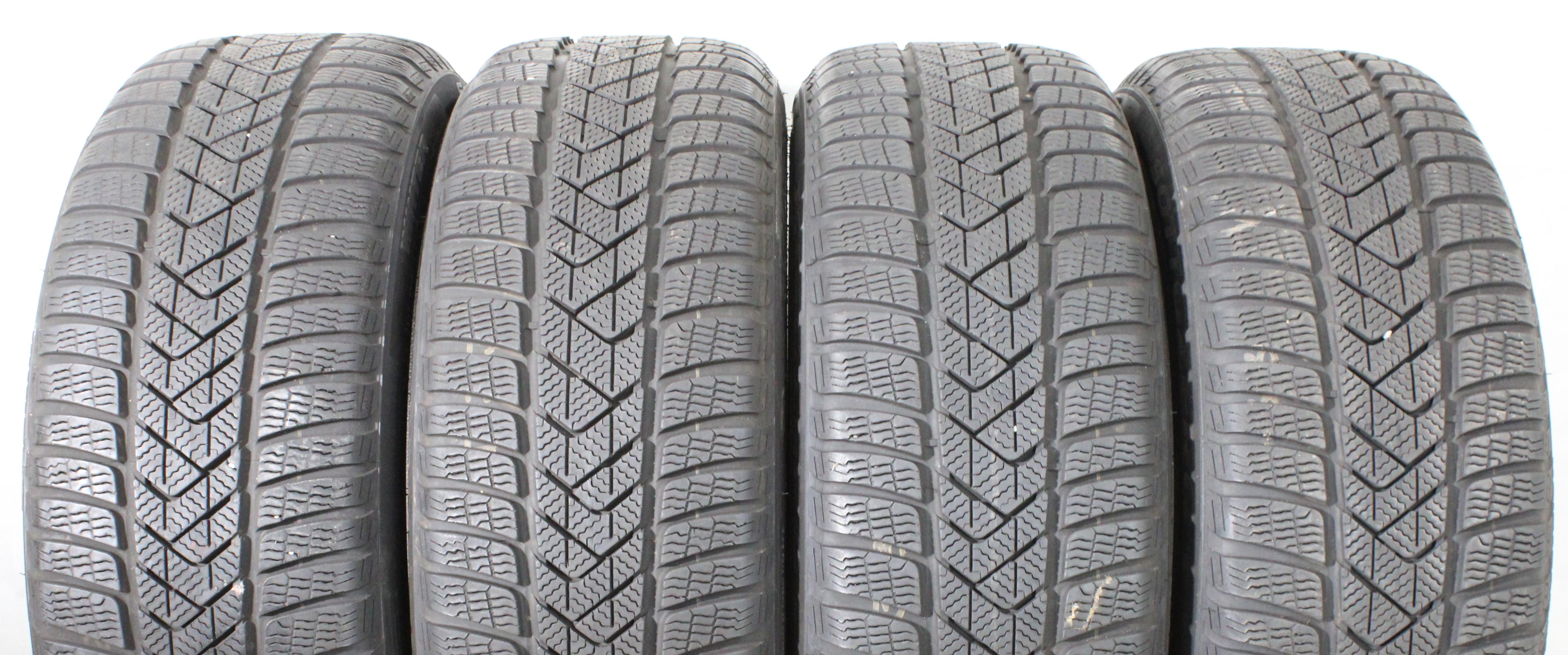 4 x 225/45R19 96V Winterreifen Pirelli Sottozero 3 * Runflat 6,5-7mm 2019