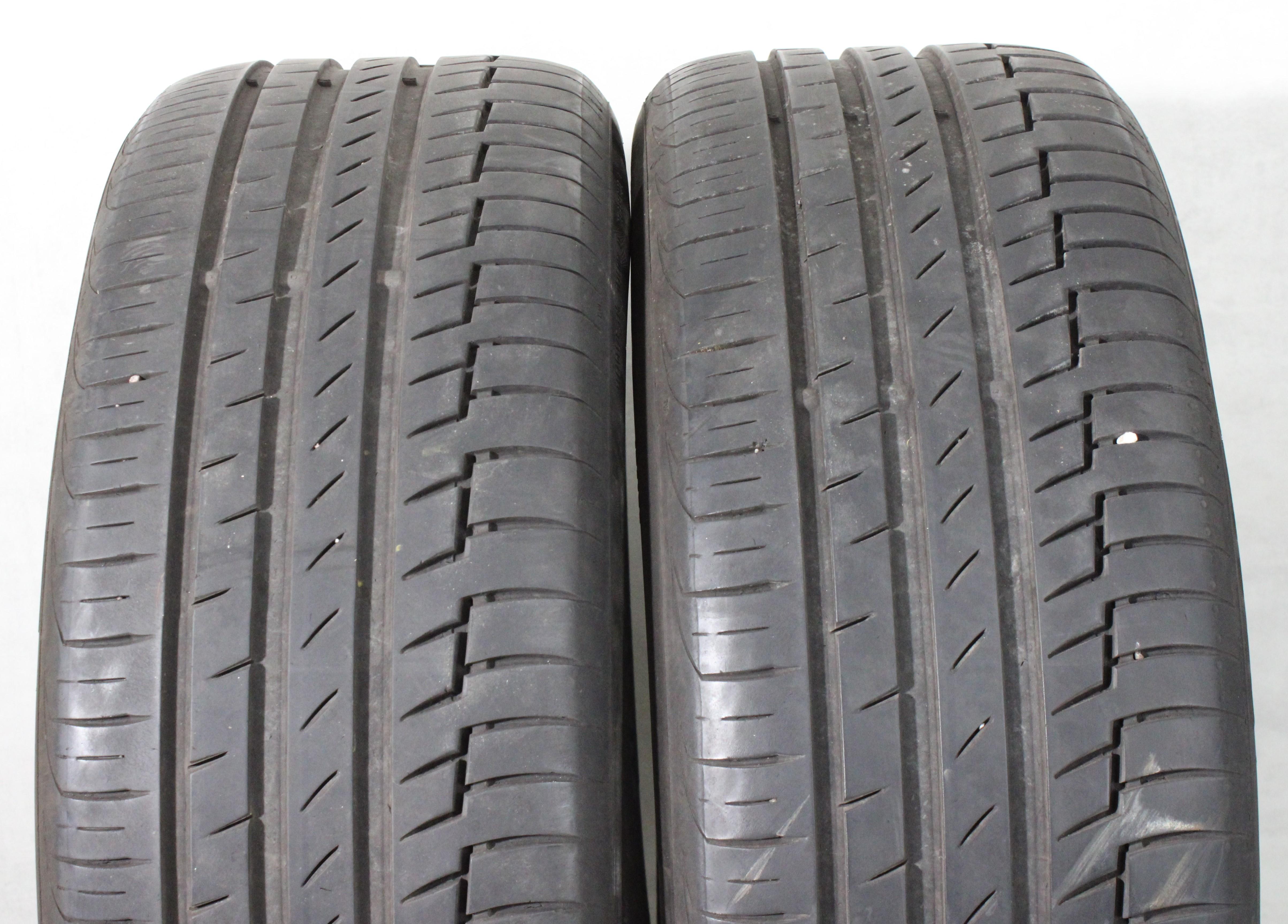 2 neumáticos de verano Continental Premium Contact 6, 225/50R18 99W, * 5-5,5 mm, 2019 XL