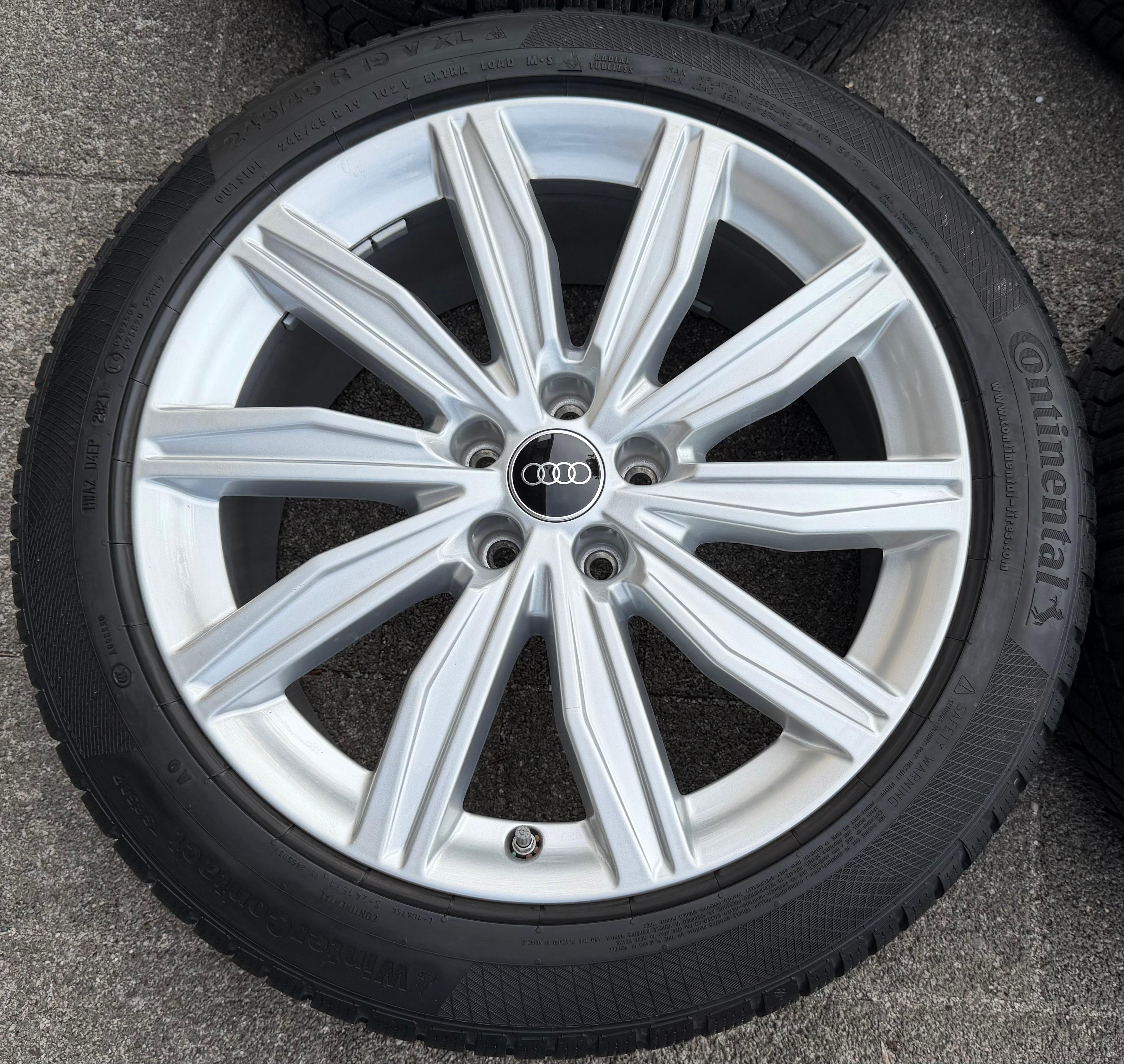 4 Original 19" Alu Winterräder Audi A6 S6 C8 4K F2 4K0601025DS 245/45R19 102V RDKS