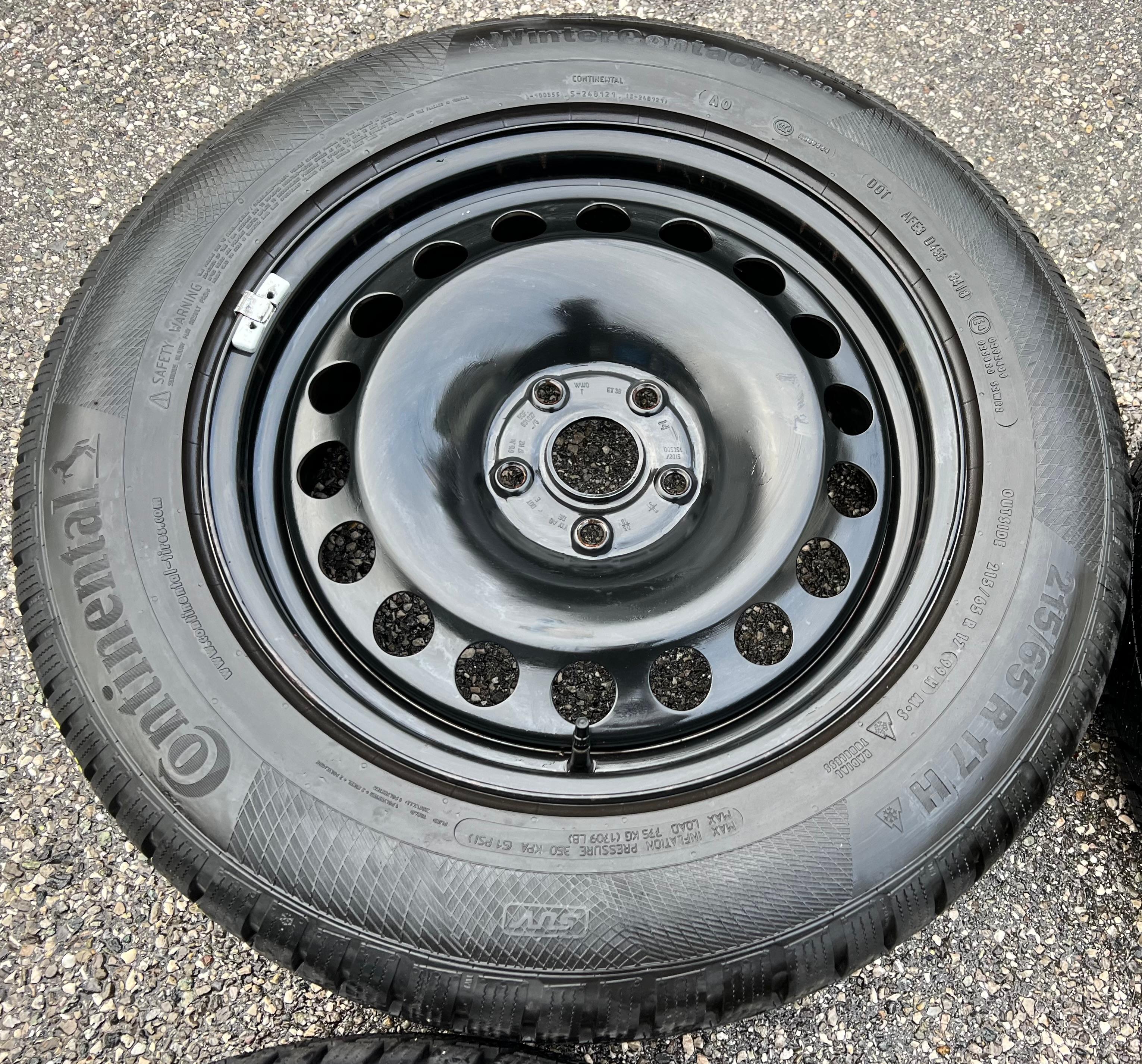 4 WINTERRÄDER AUDI Q3 F3 SEAT TARRACO SKODA KODIAQ VW TIGUAN II 5NA 215/65R17