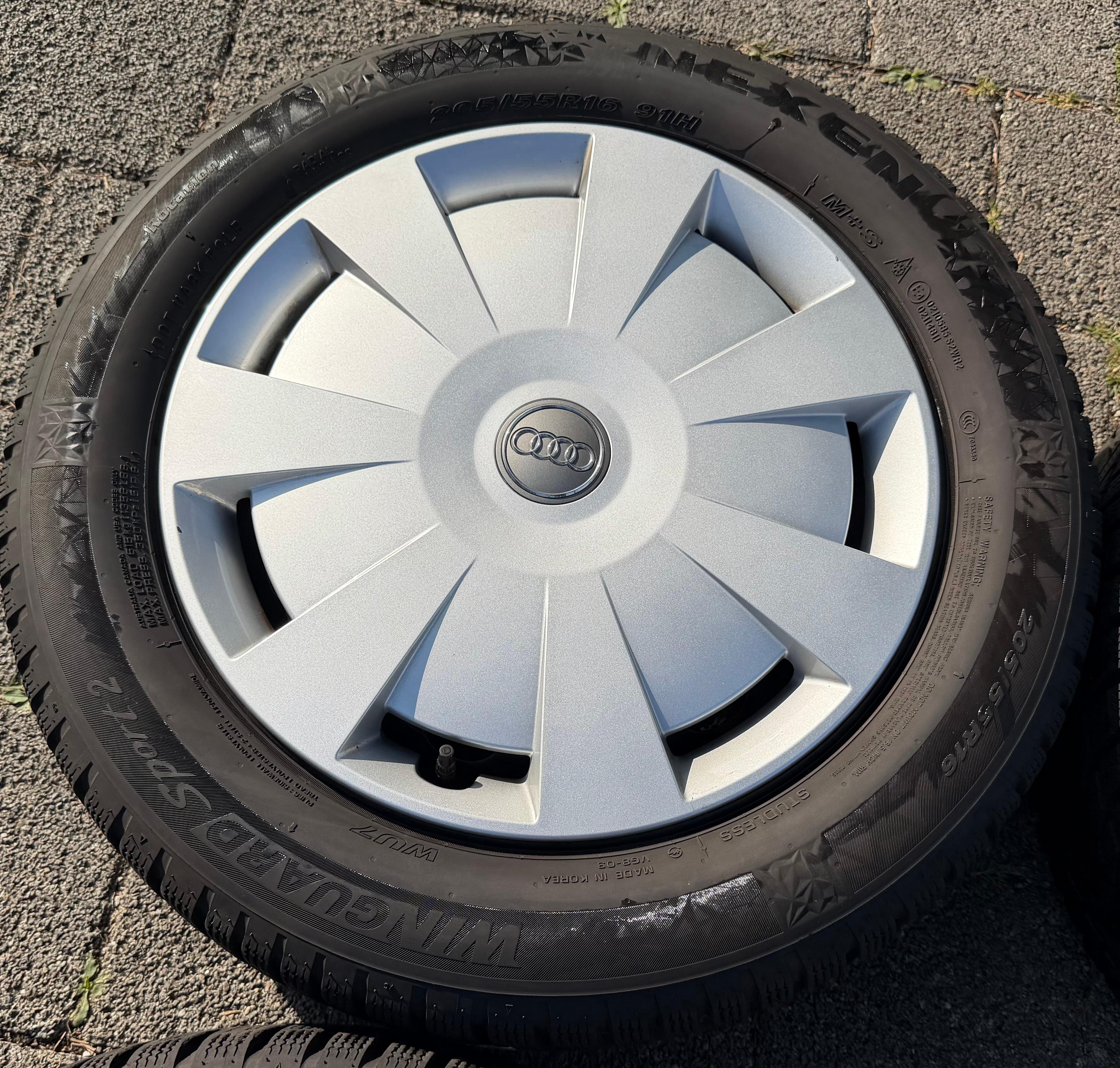 4 ruedas de invierno Audi A3 8V Sportback Cabrio 205/55R16 91H Nexen 8V0601027A 2021