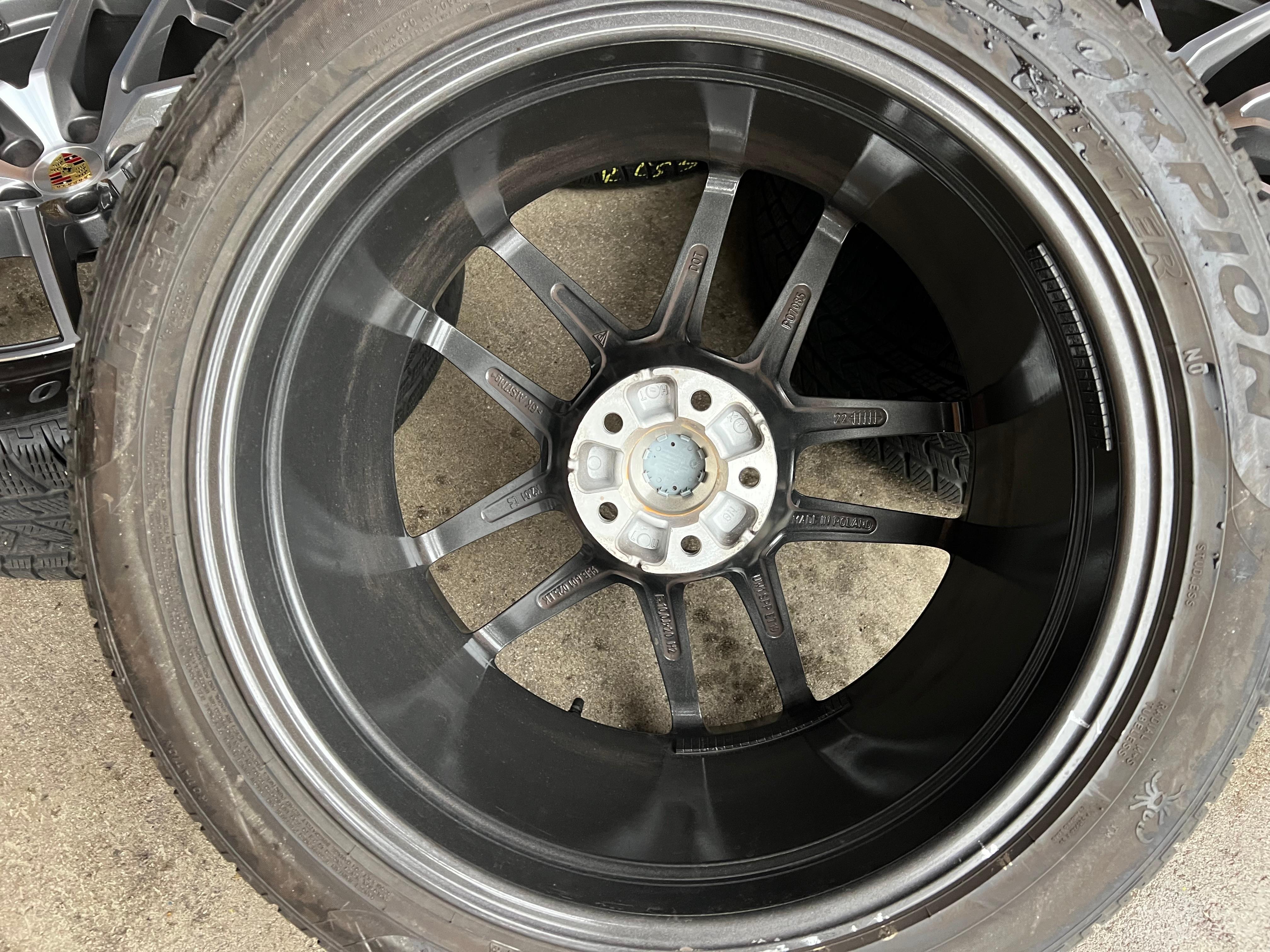 4 ORIGINAL 20" ALU WINTERRÄDER PORSCHE MACAN 265/45R20 104V 295/40R20 106V RDKS