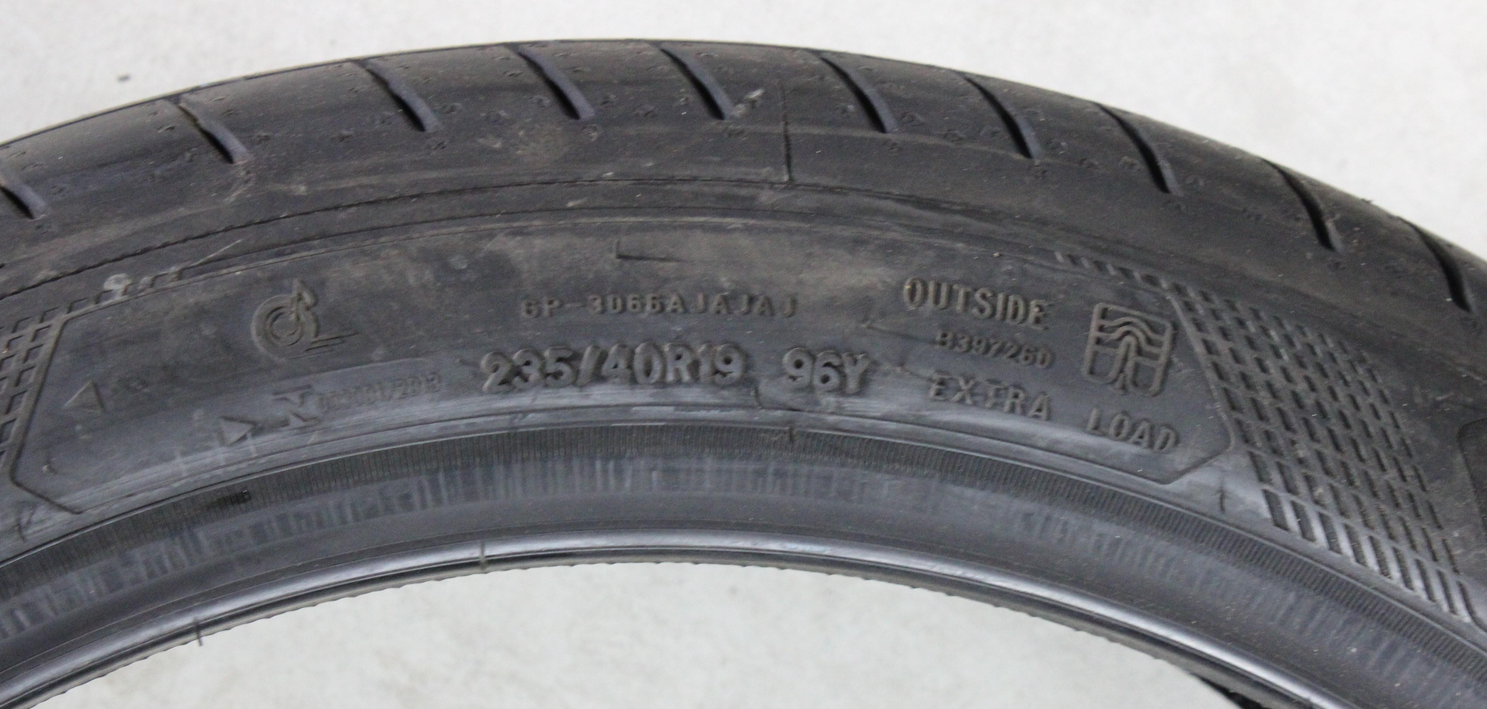 1 pneumatico estivo Goodyear Eagle F1 Super Sport* 235/40R19 96Y, nuovo 2023, Silent XL