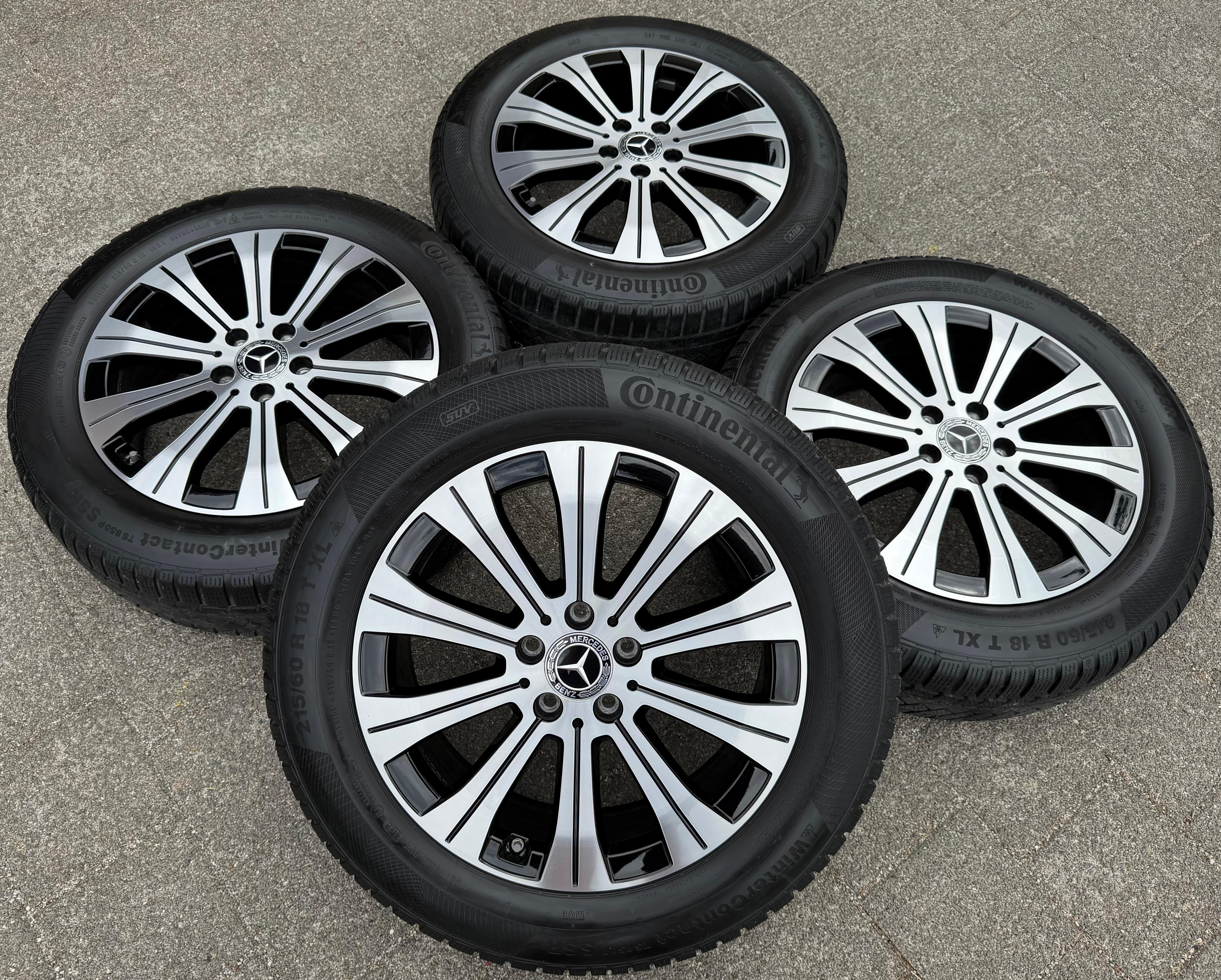 4 JANTES ORIGINALES 18" ALU MERCEDES EQA EQB A2434010000 RDKS 6,5x18 ET44,5 FREIHAUS