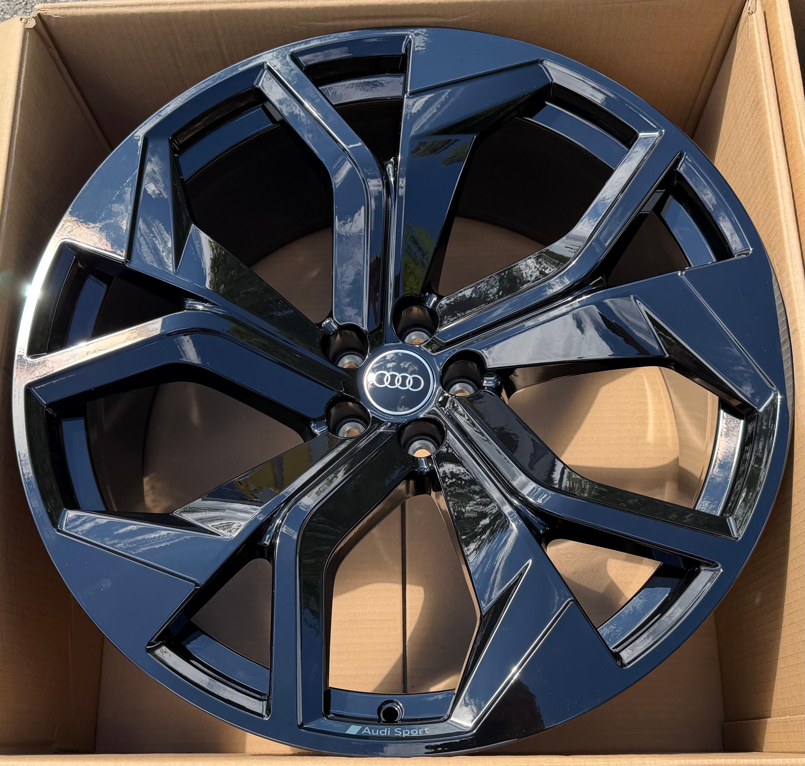 4 llantas de aluminio originales de 23" para Audi RSQ8 4M 4M8601025AP 10,5x23 ET18 23 pulgadas