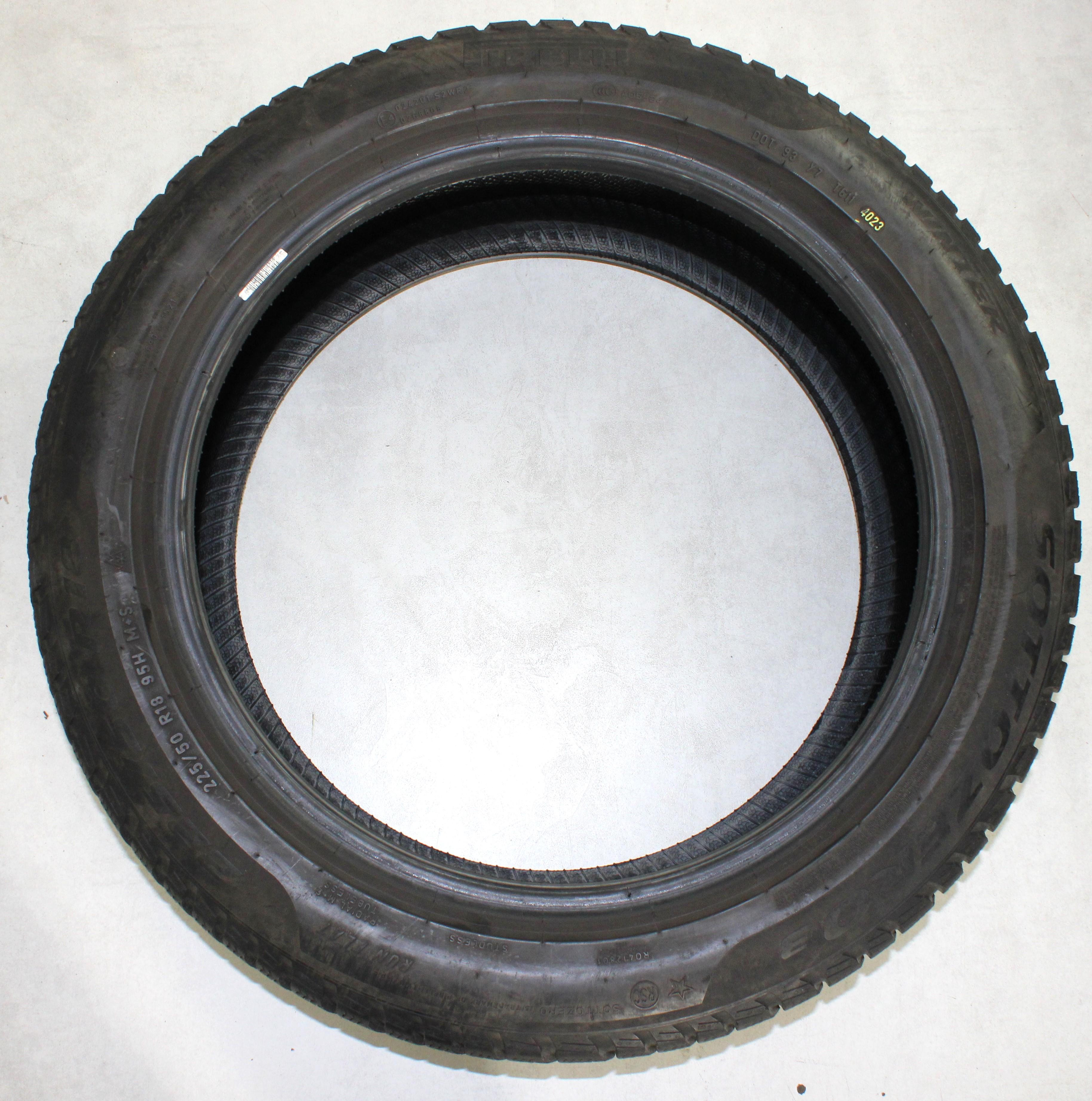 2 x 225/50R18 95H Winterreifen Pirelli Sottozero 3 * Runflat 6-6,5mm 2016/2023