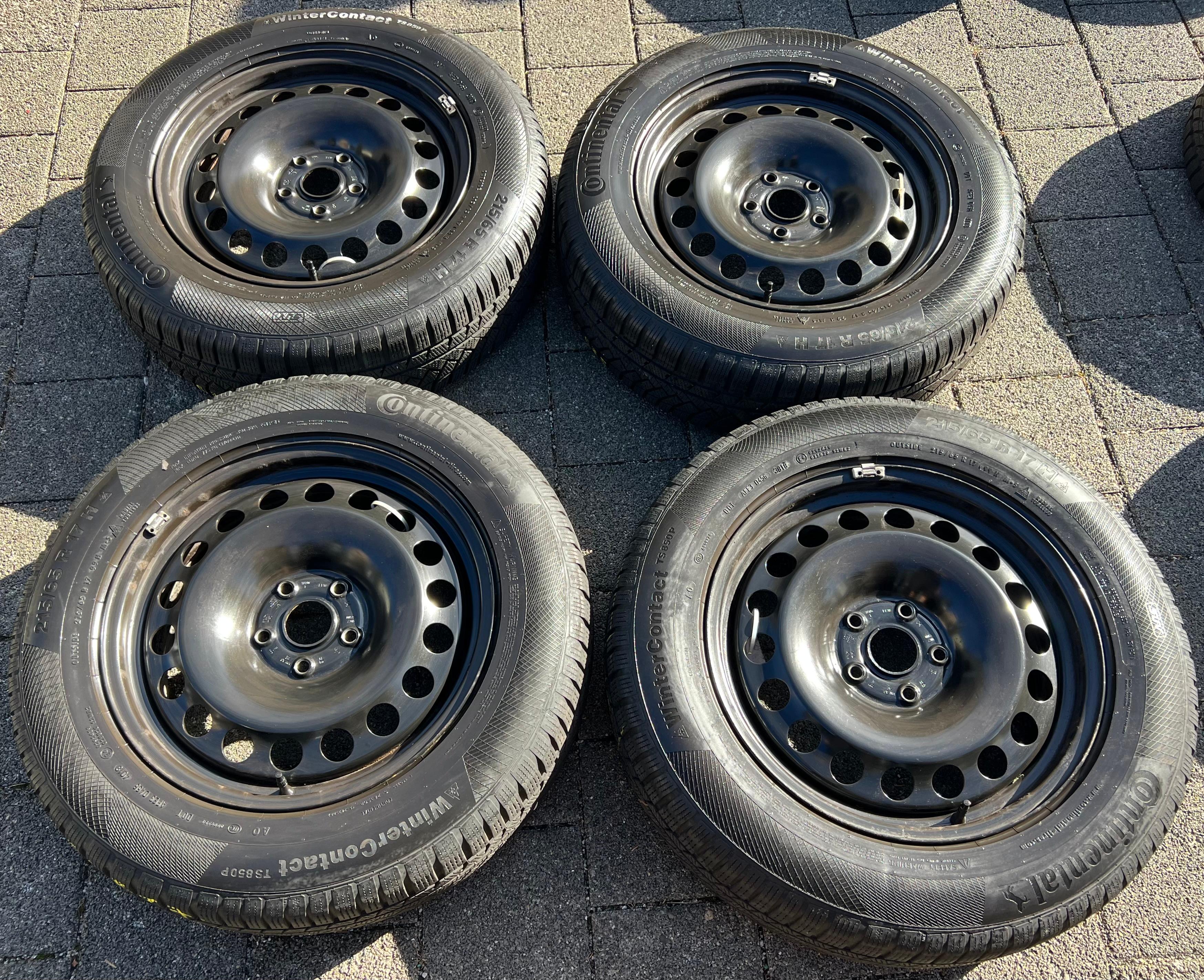 4 WINTERRÄDER AUDI Q3 F3 SEAT TARRACO SKODA KODIAQ VW TIGUAN II 5NA 215/65R17 99H FREIHAUS