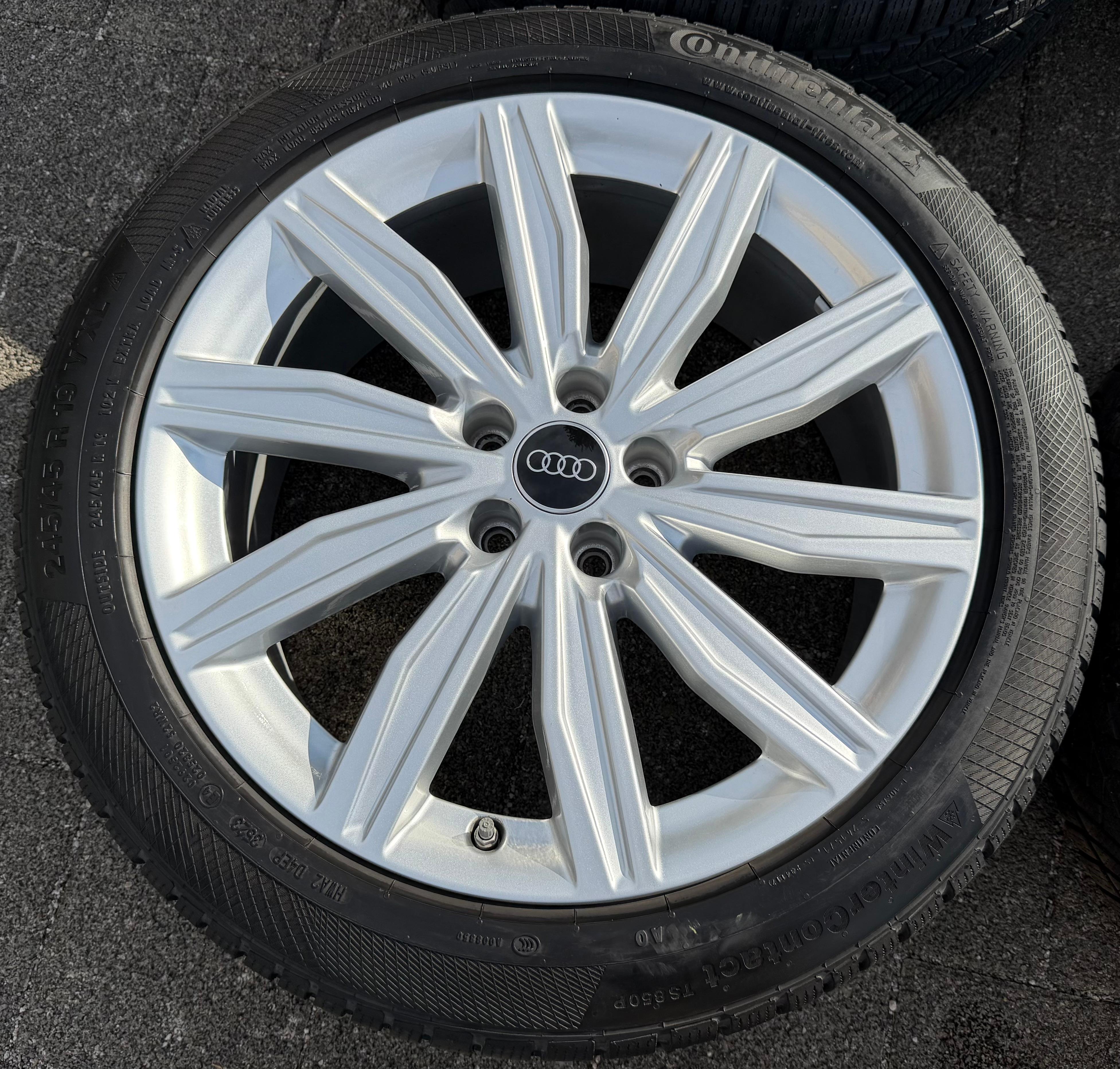 4 Original 19" Alu Winterräder Audi A6 S6 C8 4K F2 4K0601025DS 245/45R19 102V 2023 RDKS