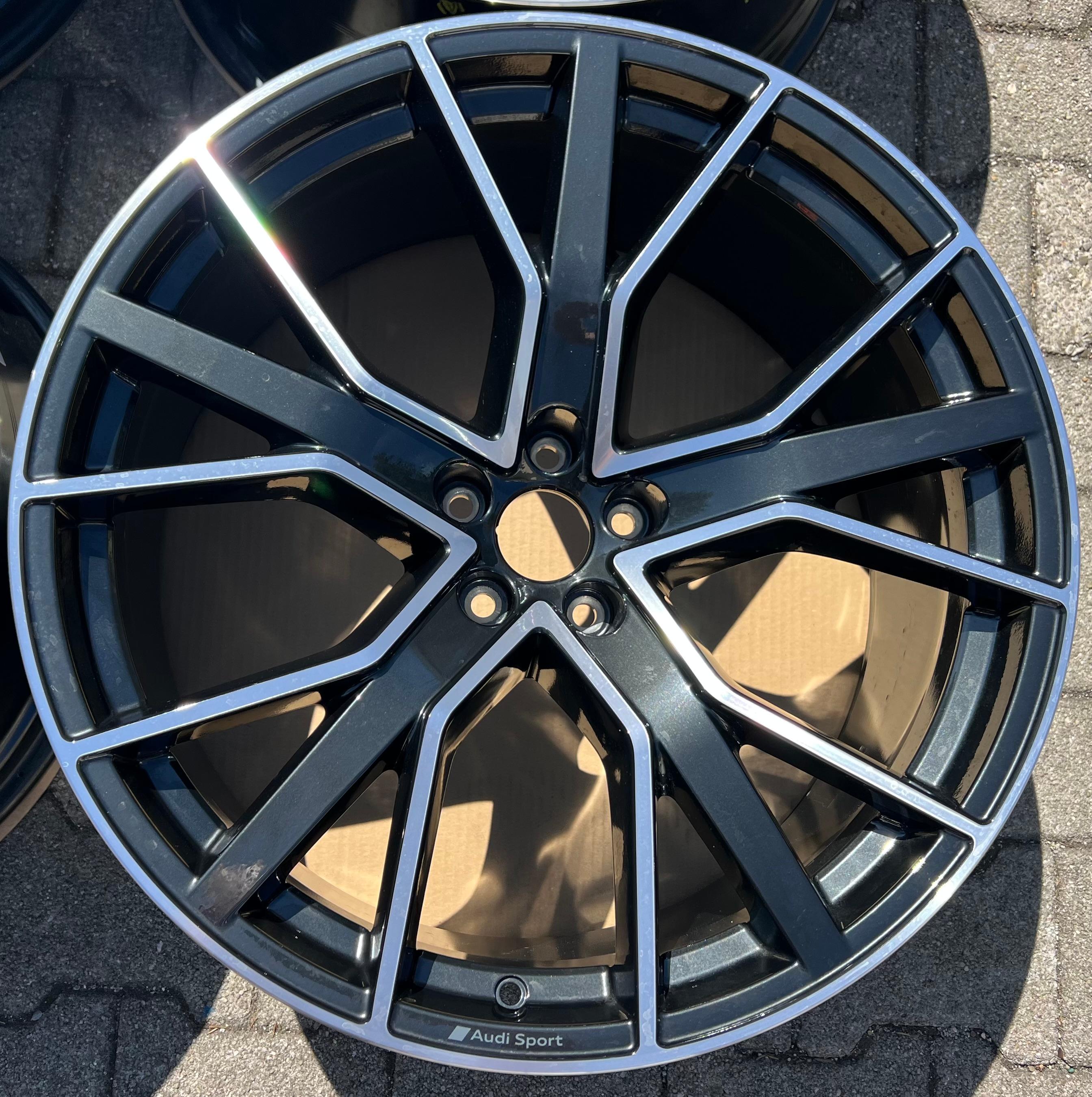 4 ORIGINAL 22" ALUFELGEN AUDI Q8 4M8601025CQ 10x22 ET21 FELGEN FREIHAUS