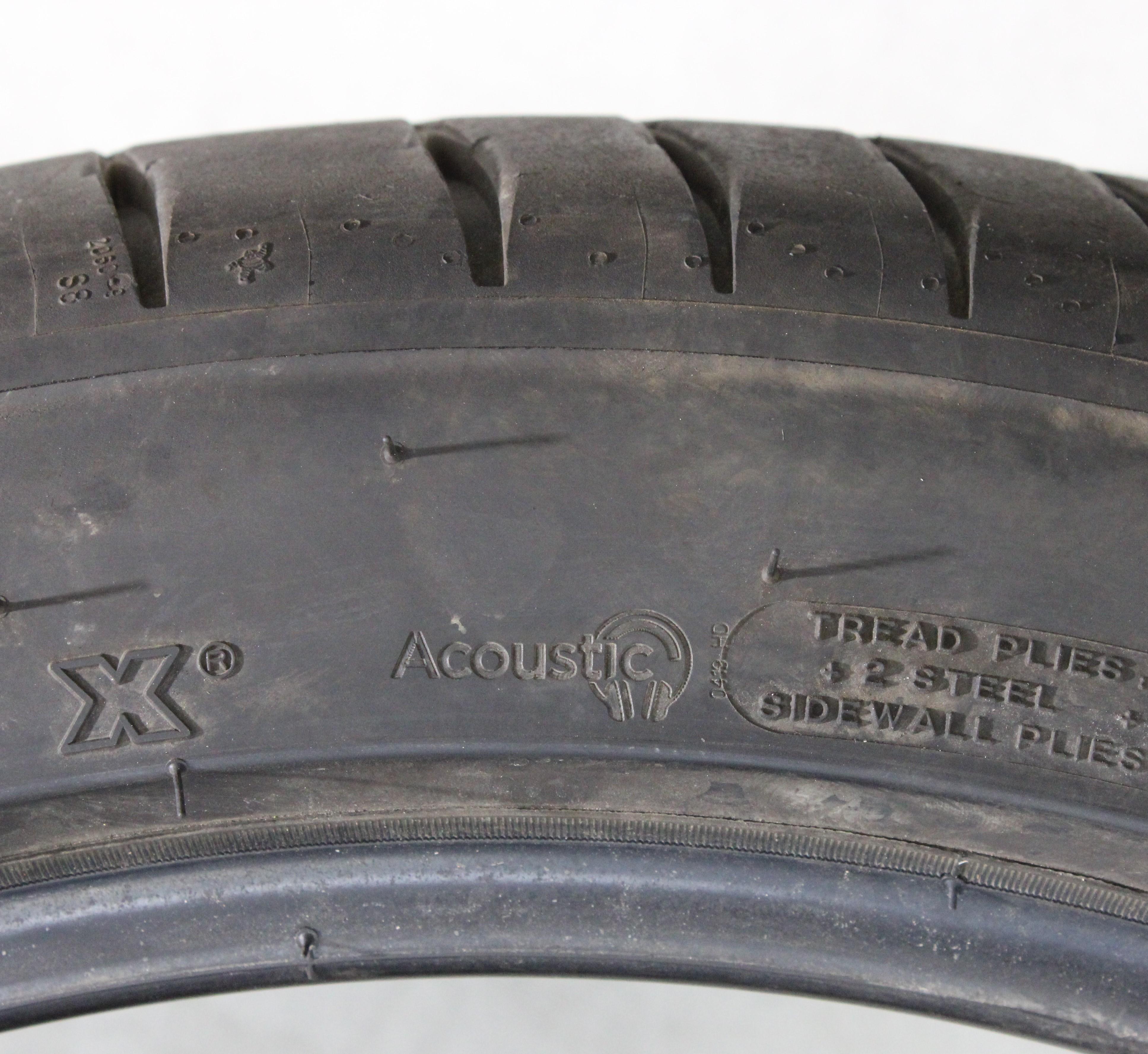 4 x 255/40R20 101Y Sommerreifen Michelin Pilot Sport 4 AO 6,5-7mm 2018 Silent XL