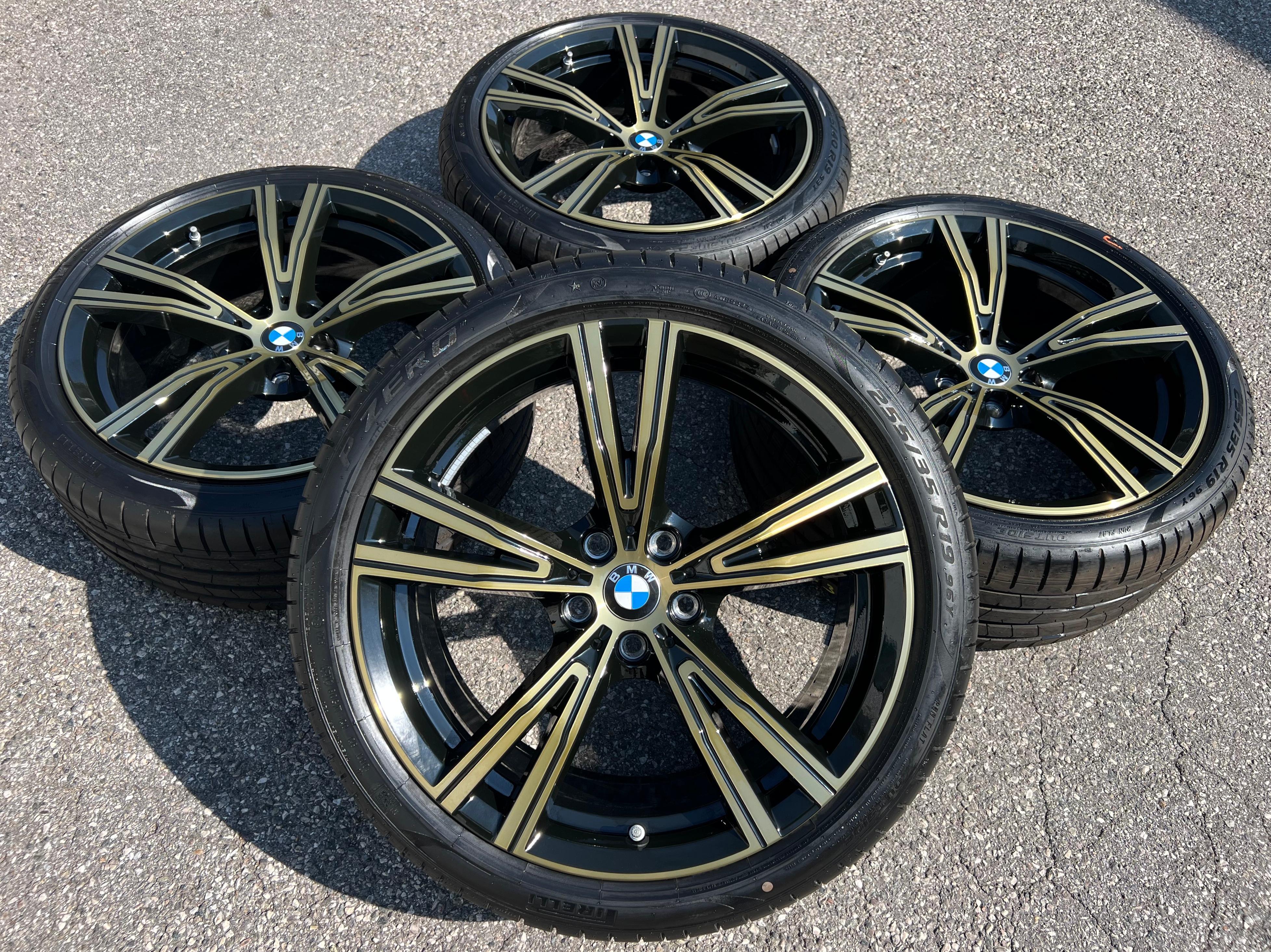 ORIGINAL 19" ALU SOMMERRÄDER BMW 2ER G42 3ER REIHE G20 G21 4ER G22 G23 793i GOLD