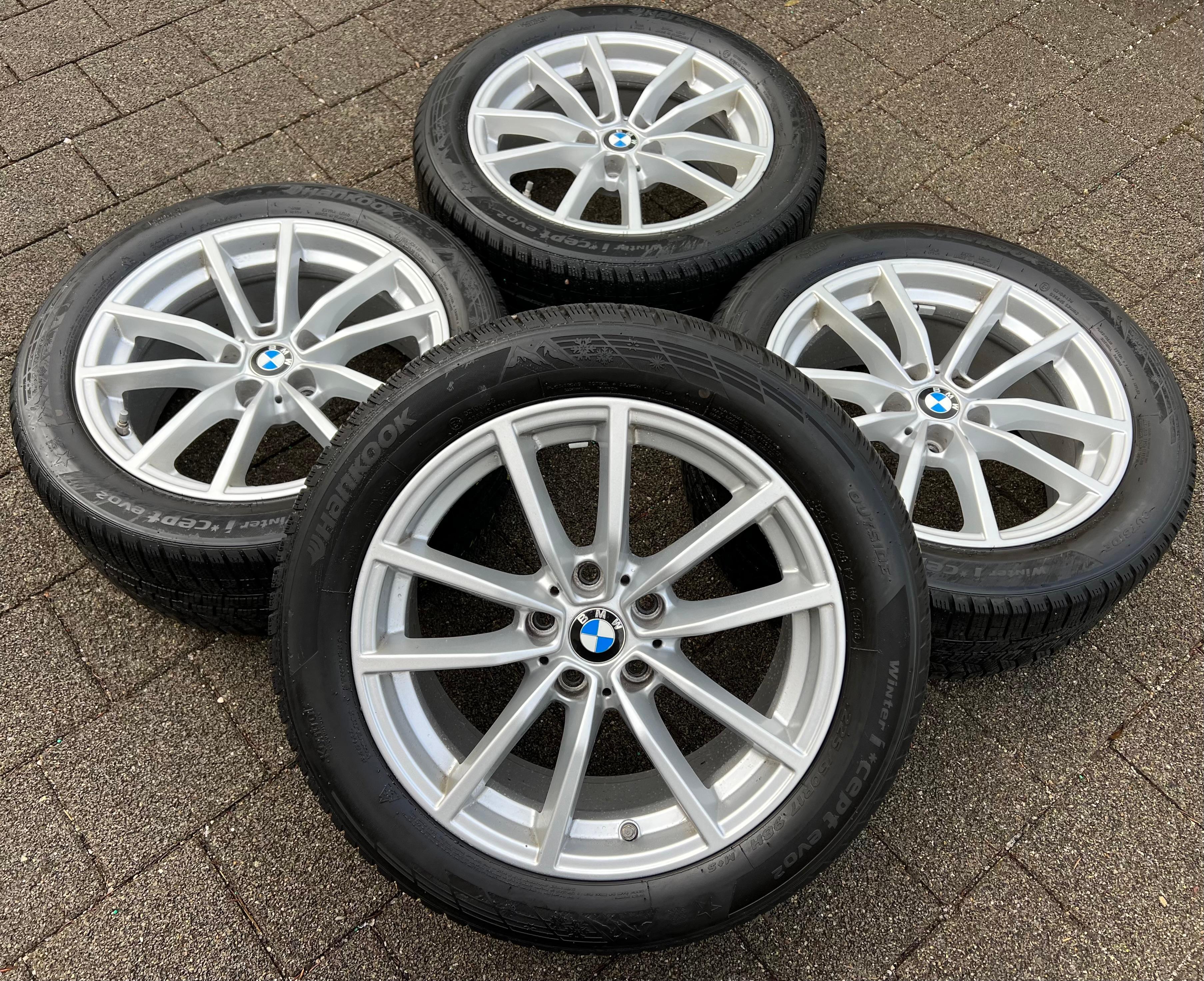 4 ROUES D'HIVER ORIGINALES 17" EN ALU BMW SÉRIE 3 G20 G21 SÉRIE 4 G22 G23 STYLING 778 RDKS