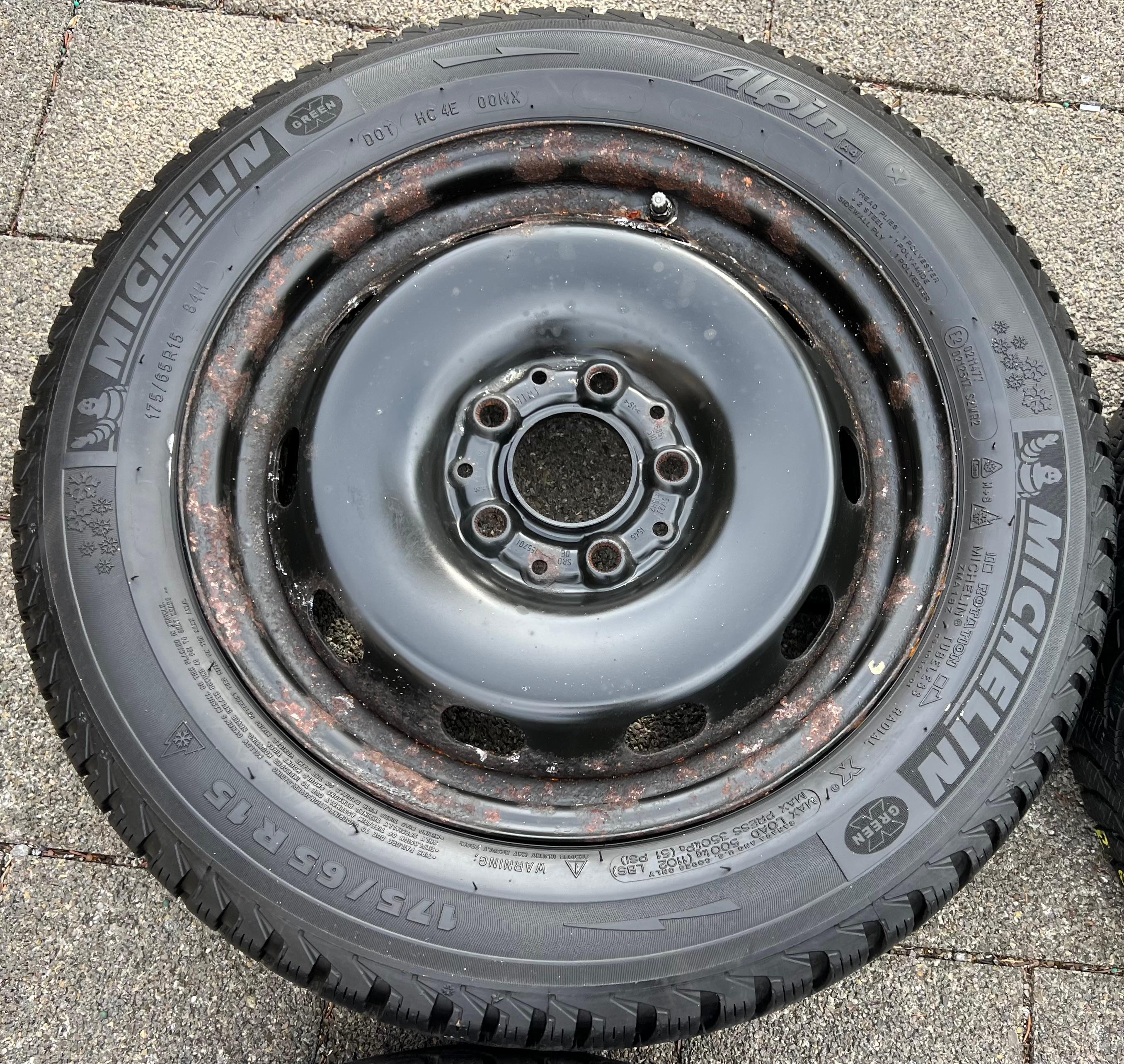 4 WINTERRÄDER MINI F55 F56 F57 175/65R15 84H RDKS 6851510 MICHELIN RDKS FREIHAUS