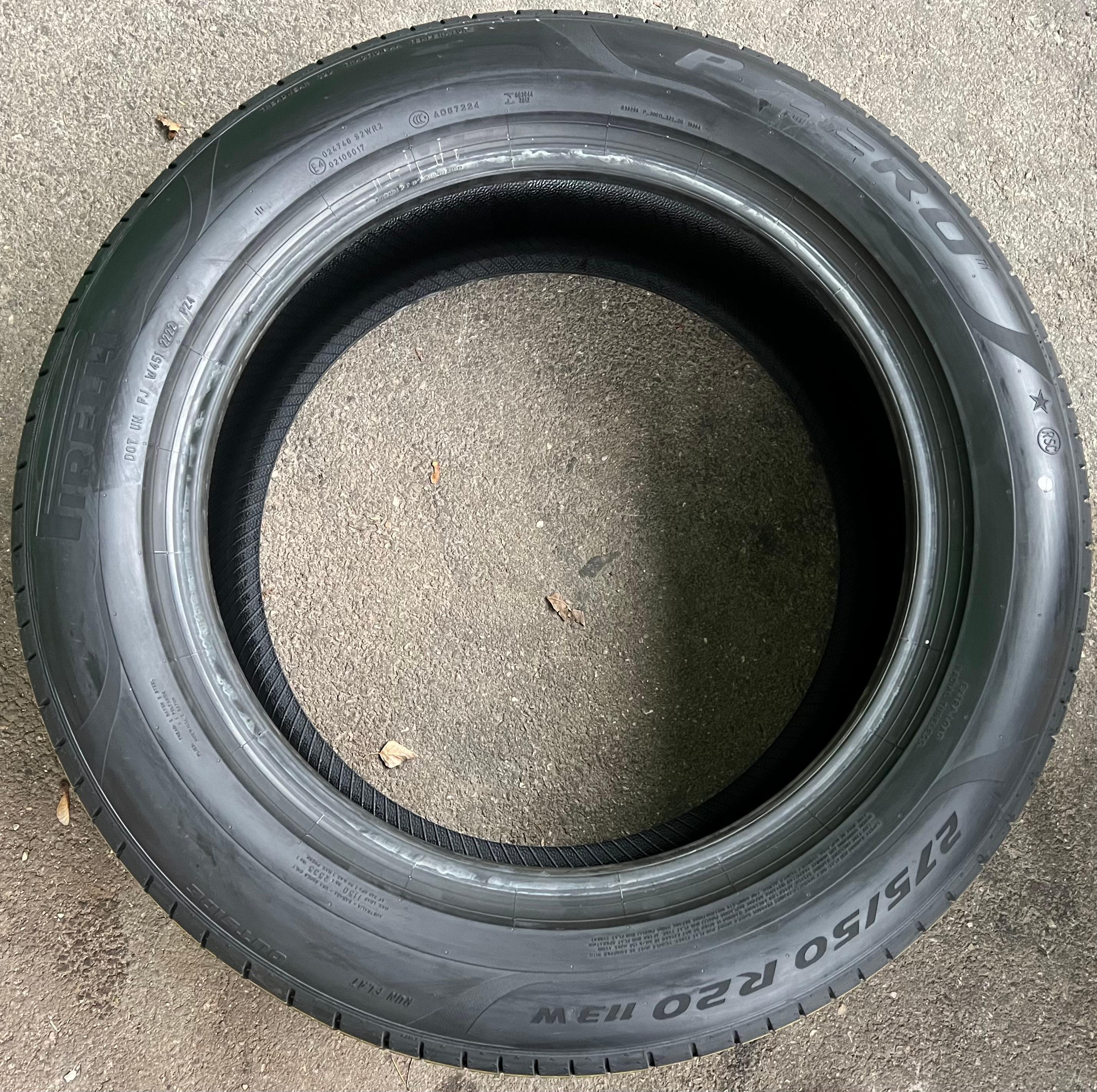 4 x 275/50R20 113W pneumatici estivi Pirelli Pzero PZ4 Runflat 2022 * NUOVO Consegna gratuita