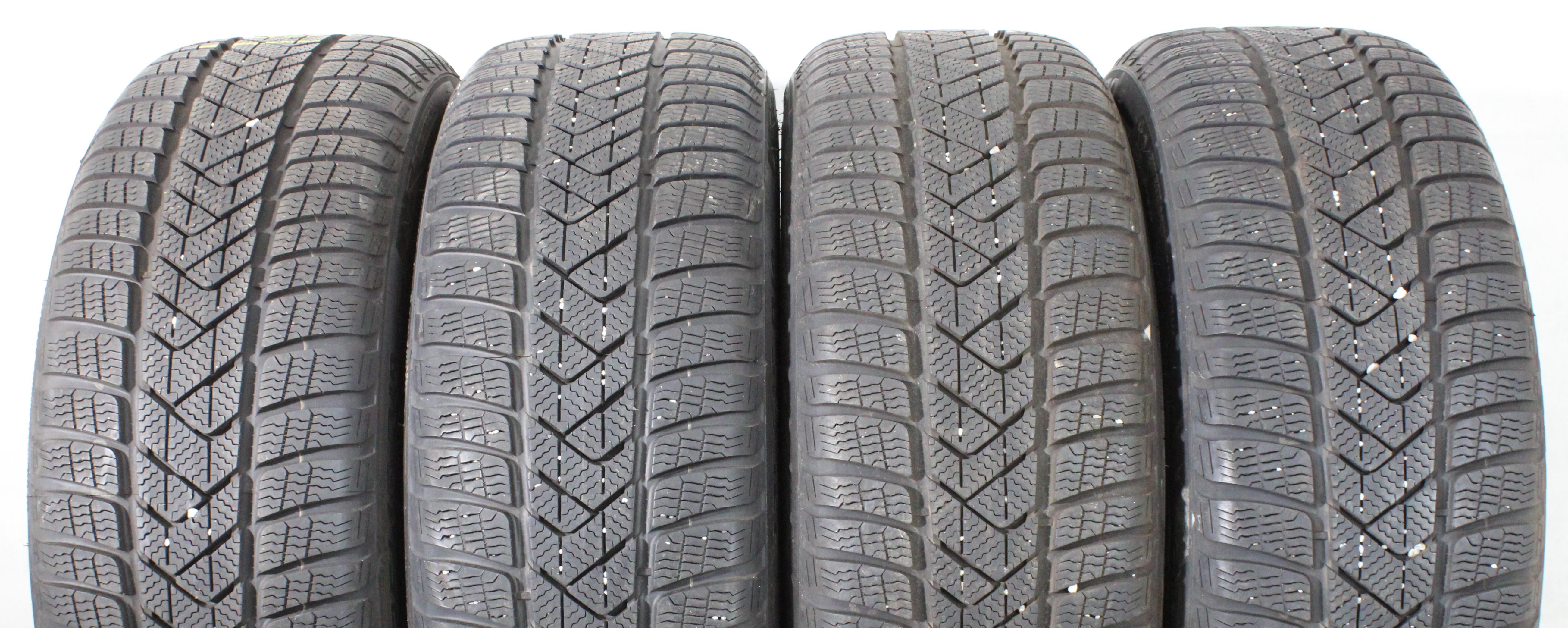 4 x 225/45R19 96V Winterreifen Pirelli Sottozero 3 * Runflat 6,5-7mm 2020