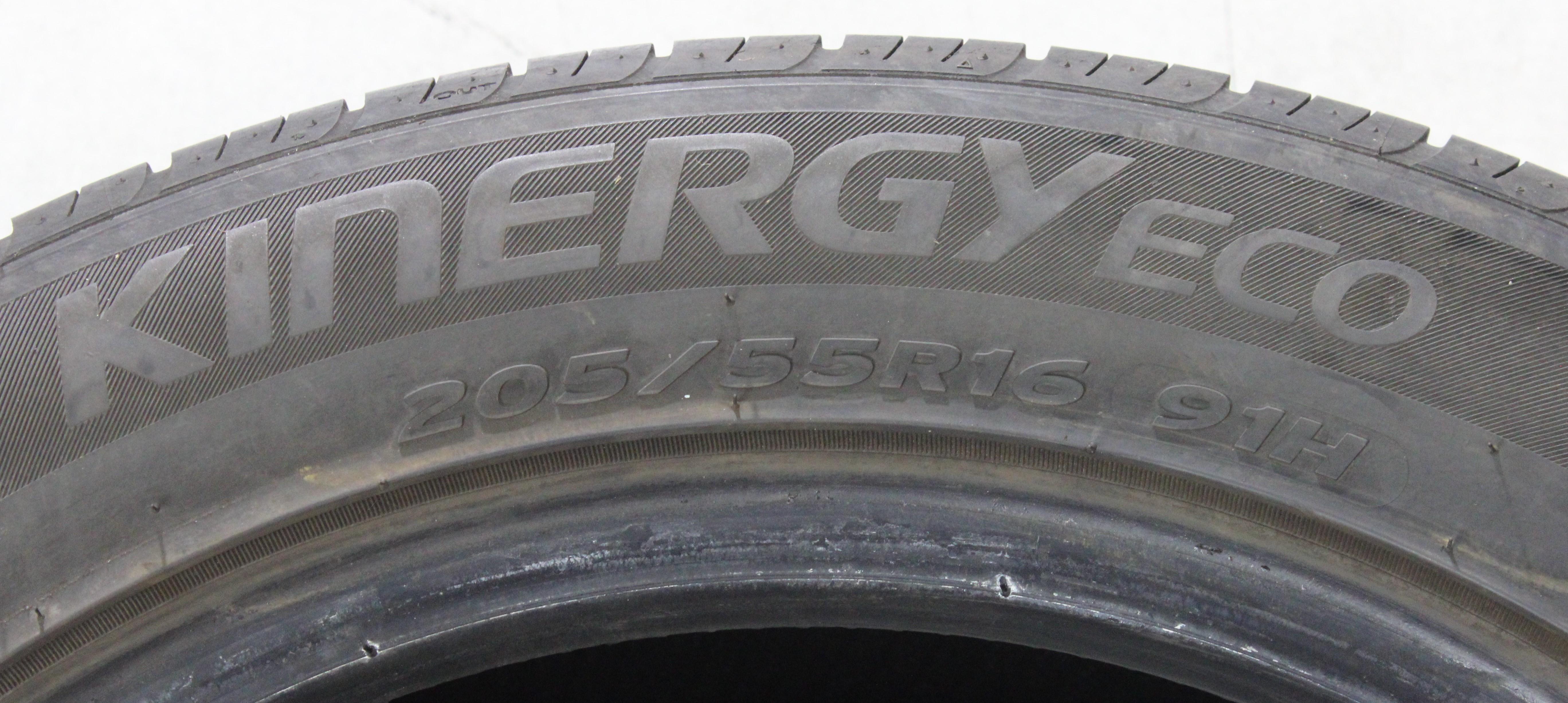 1 x 205/55R16 91H Sommerreifen Hankook Kinergy Eco 6,5mm 2016