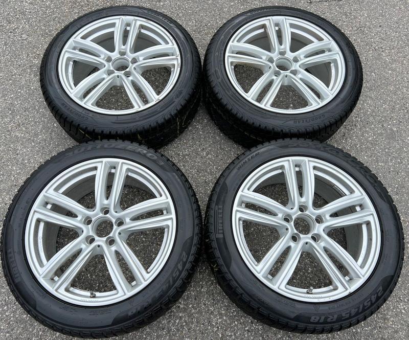 4 BROCK 18" ALUFELGEN FELGEN MERCEDES E-KLASSE W212 W213 8x18 ET43 RDKS