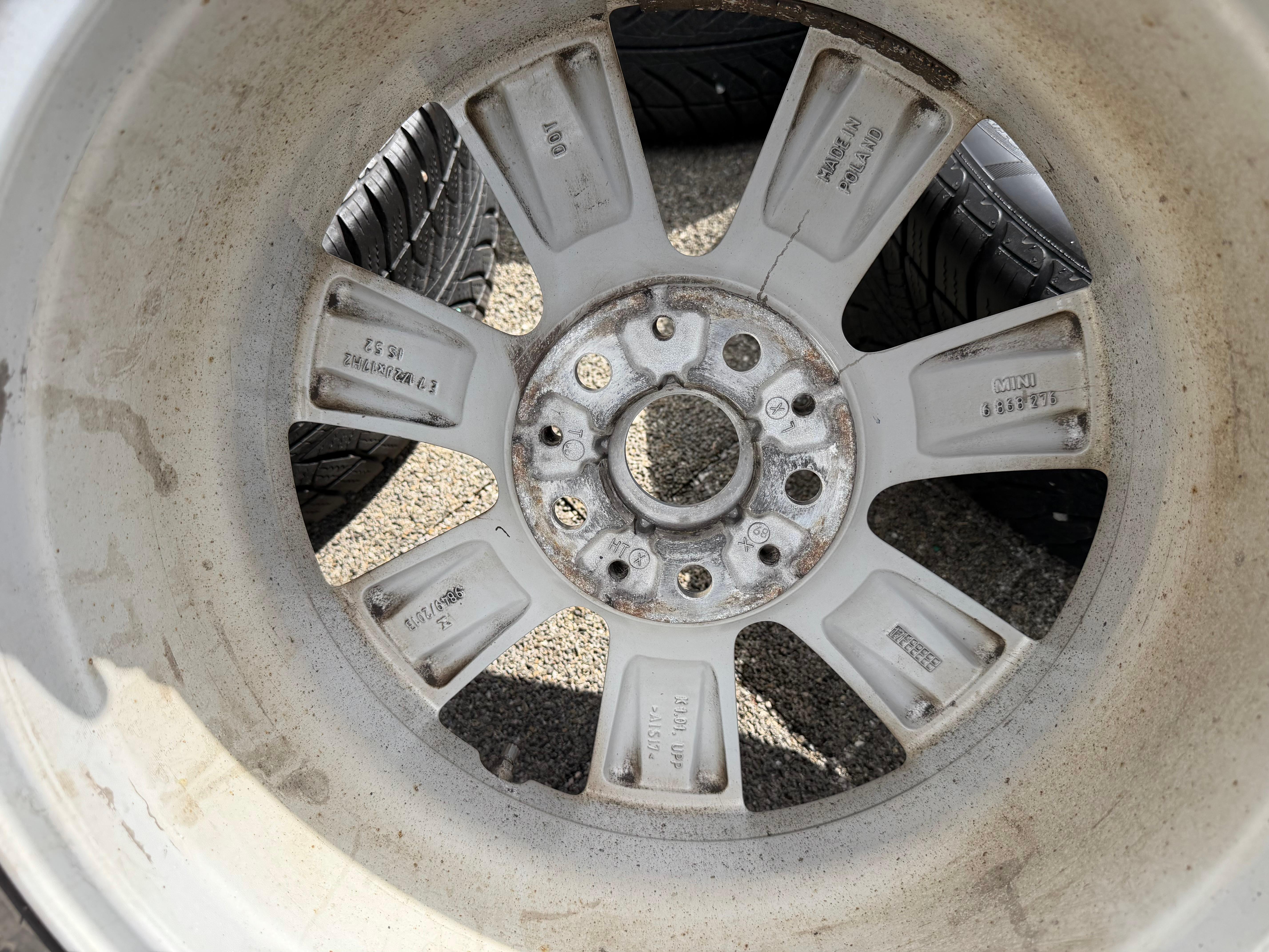 4 ruedas de invierno de aluminio originales de 17" para Mini Countryman F60 225/55R17 97H RDKS 2021 ENVÍO GRATUITO