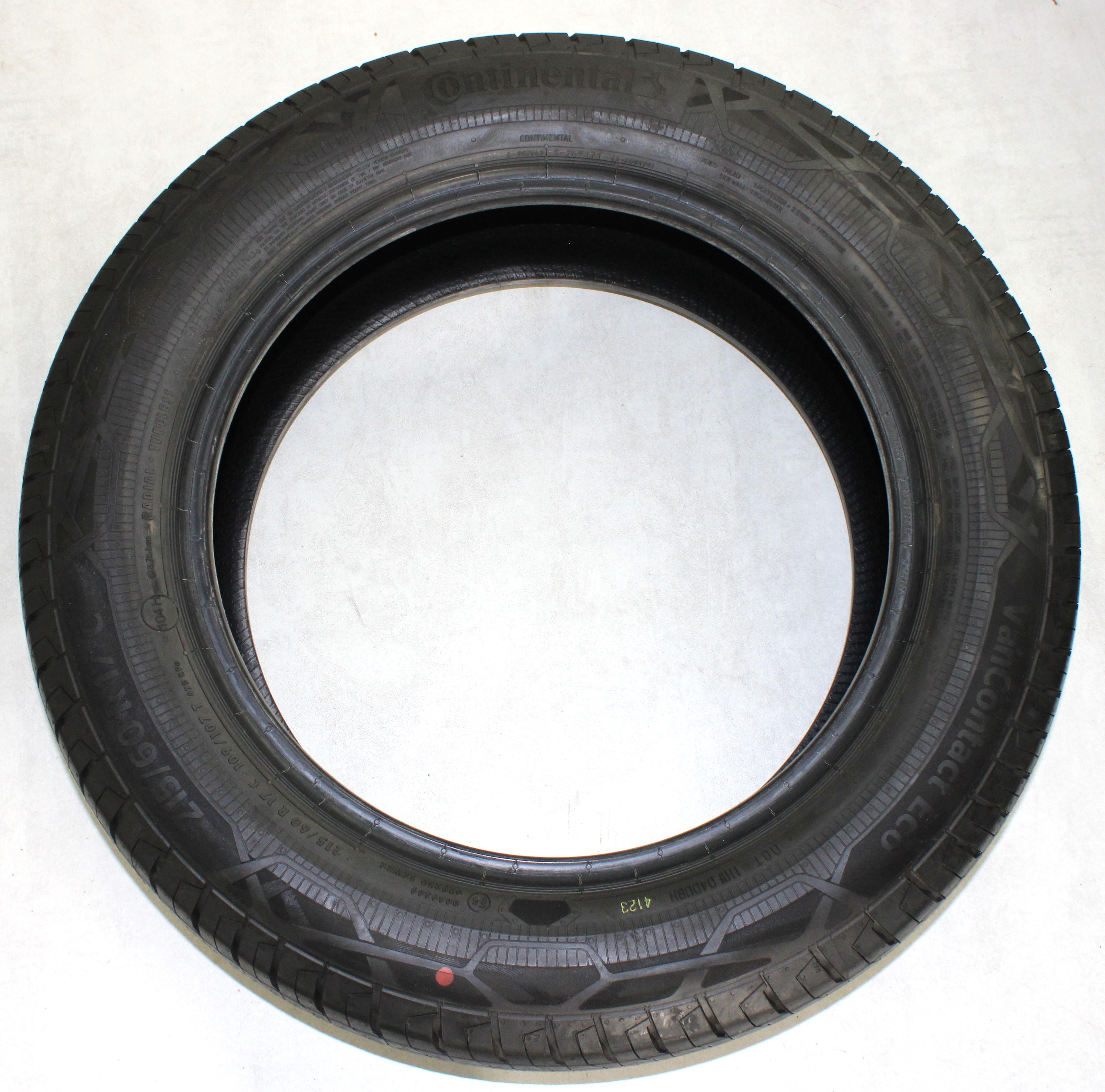 1 x 215/60R17C 109/107T Sommerreifen Continental VanContact Eco 8mm 2023