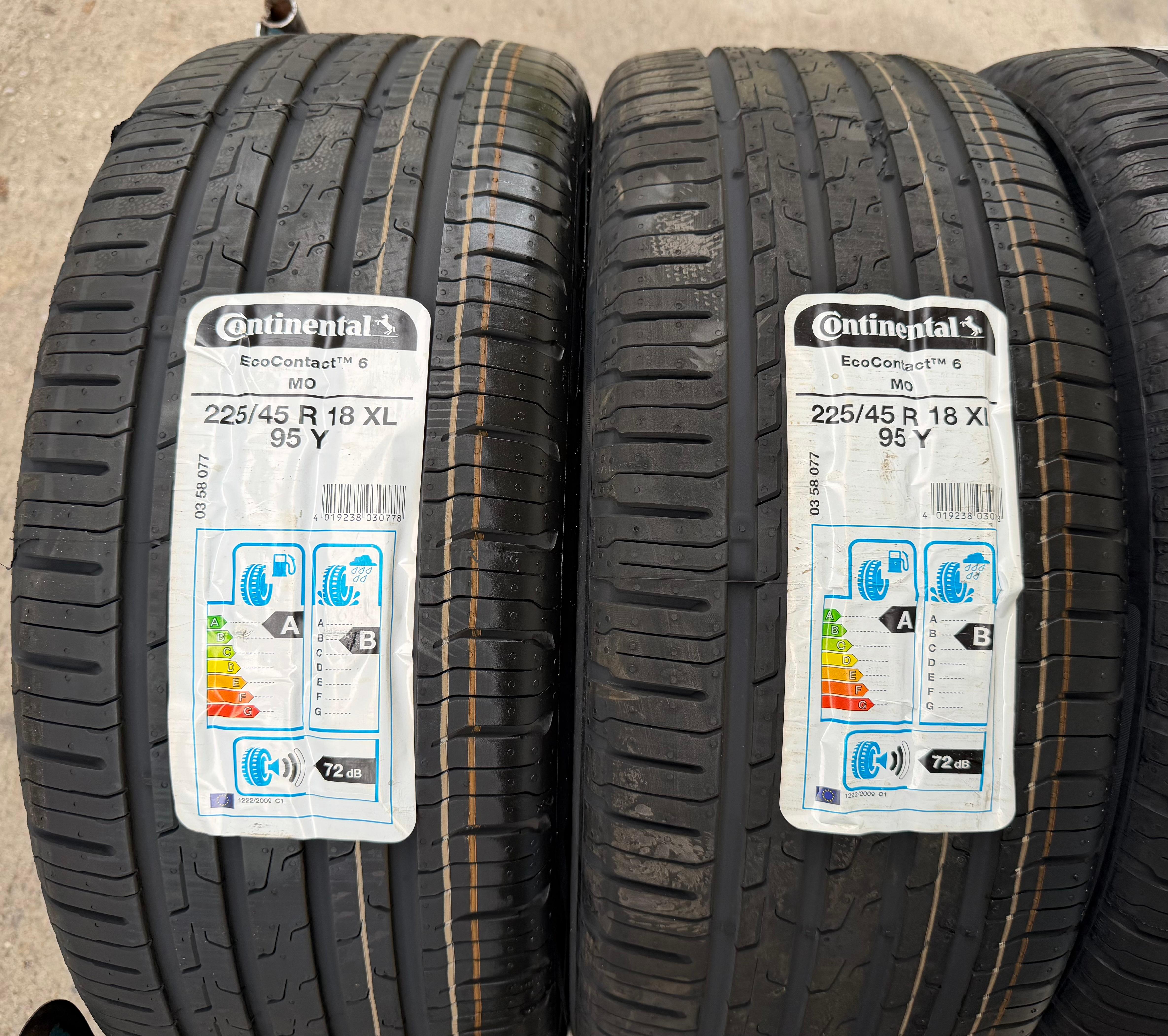 4 ruote estive complete in lega originali da 18" Mercedes Classe C W206 A2064016200 225/45R18 95Y
