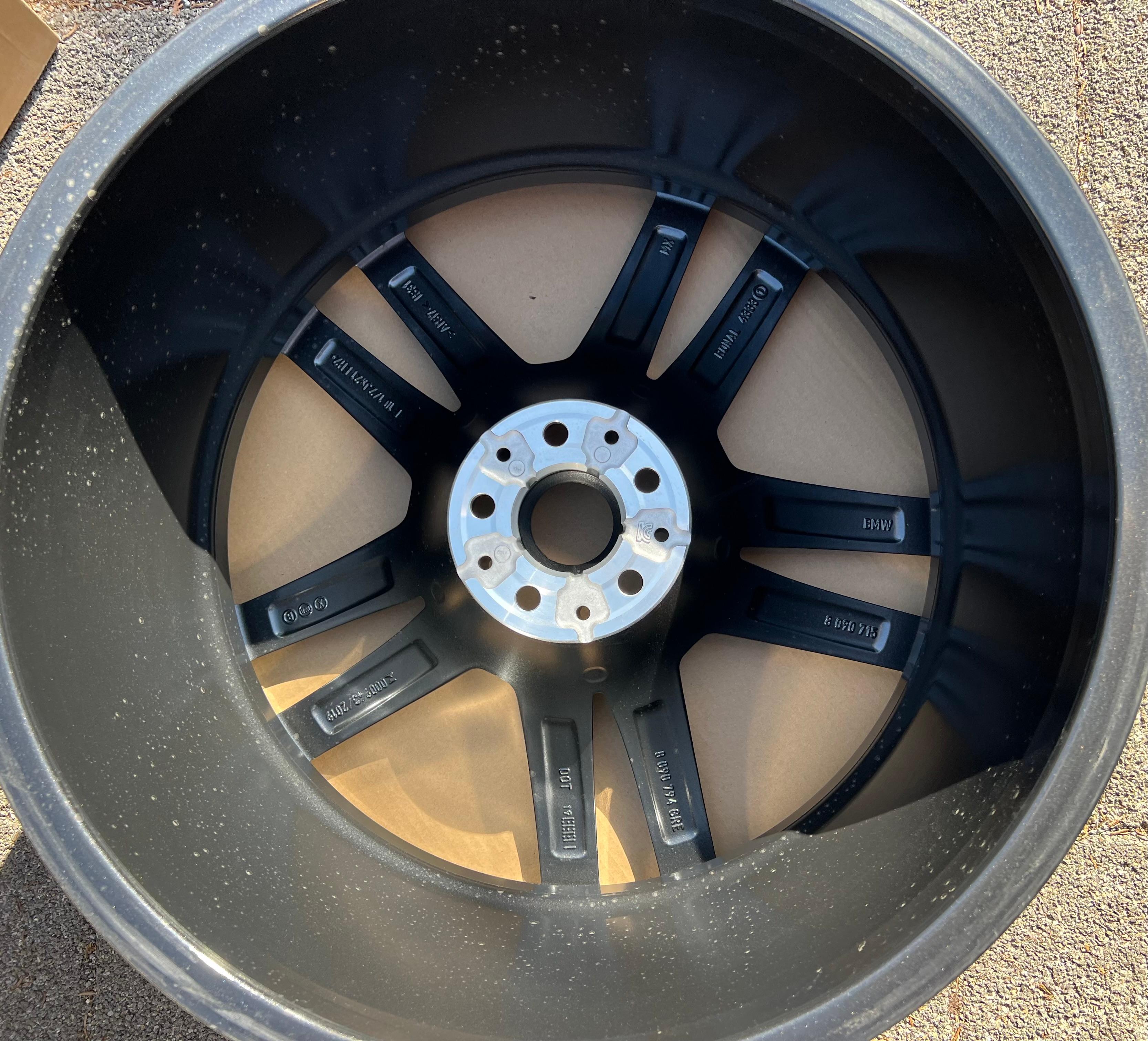 1 X LLANTAS ORIGINALES ALUMINIO 21" BMW X5M F95 X6M F96 STYLING 808M 8090715 10,5x21 ET31