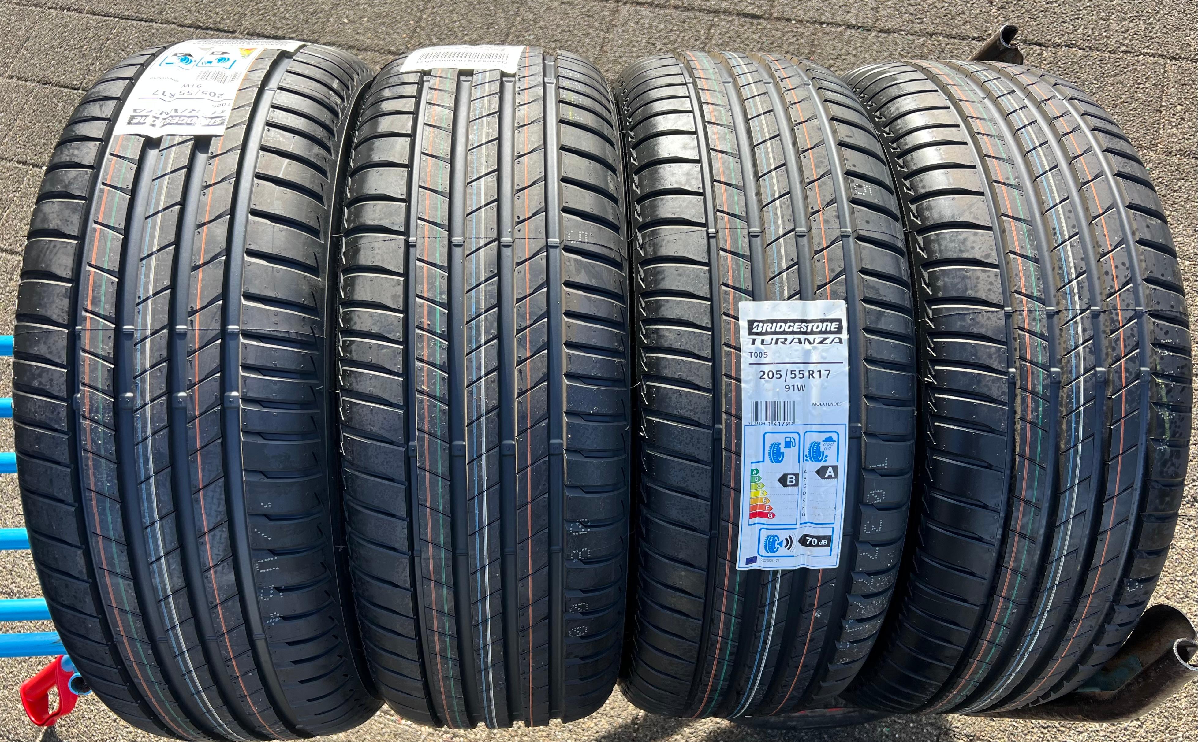 4 ORIGINAL 17" SOMMERRÄDER MERCEDES A-KLASSE 177 B-KLASSE 247 CLA 118 BRIDGESTONE