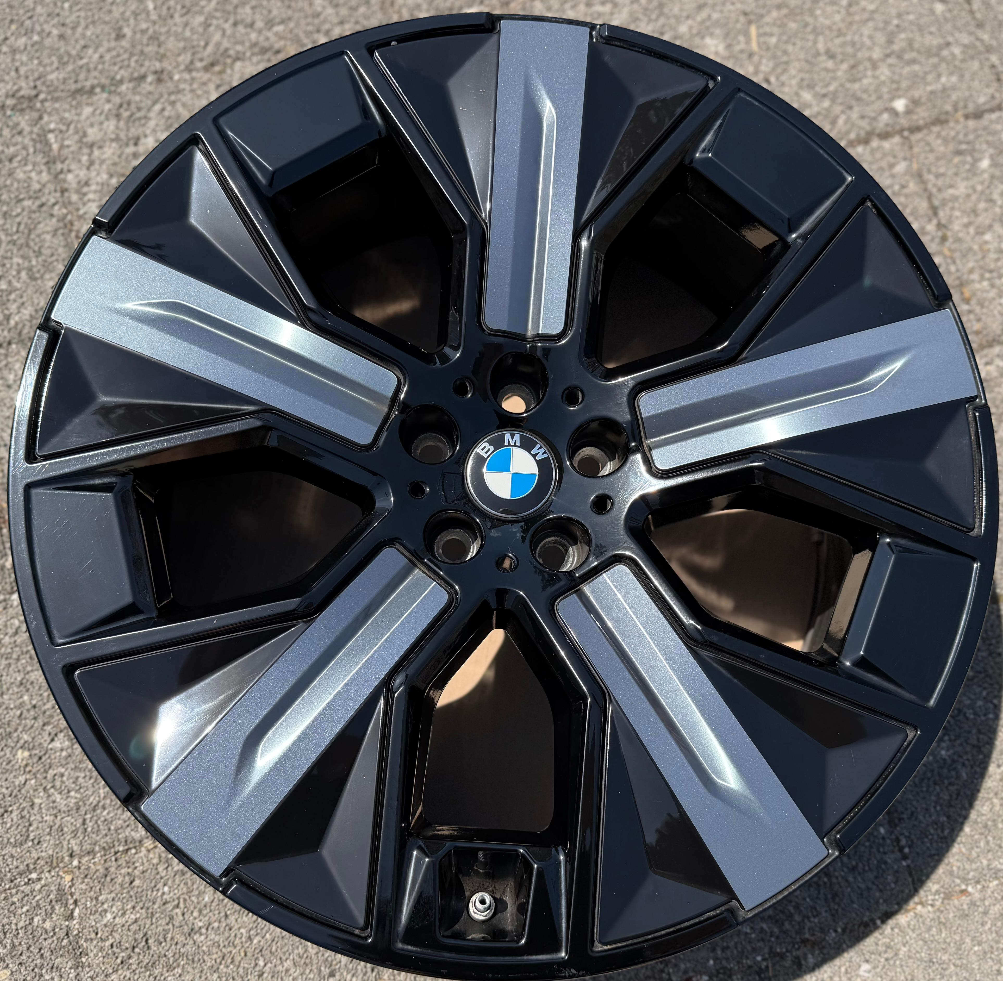 1 llanta de aluminio original de 21" para BMW IX i20, referencia 5A02655, 9x21, ET36, diseño 1011, con sistema RDKS