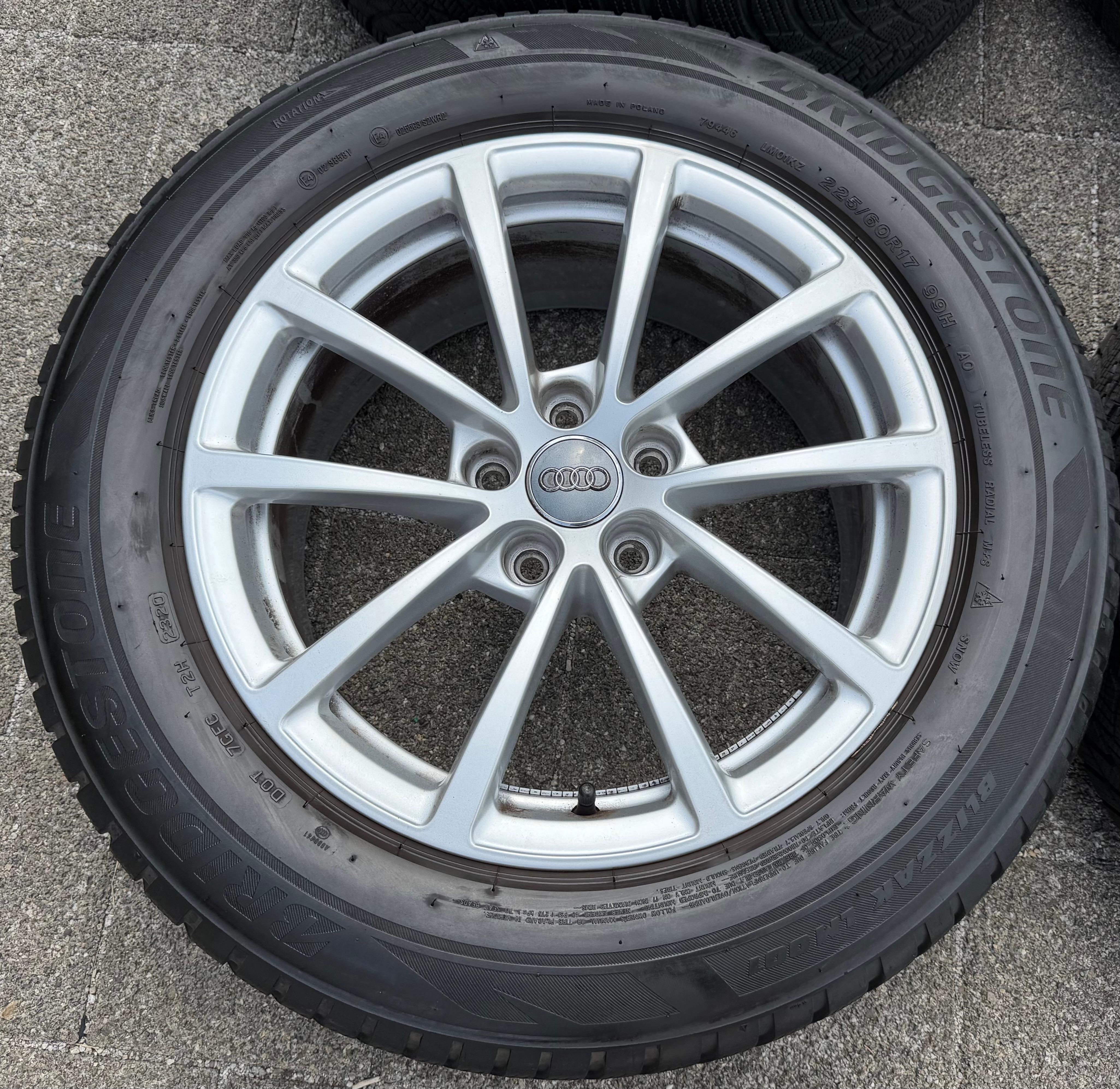 4 CERCHI IN LEGA ORIGINALI DA 17" PER AUDI A6 + AVANT 4K F2 C8 4K0601025 7,5x17 ET36
