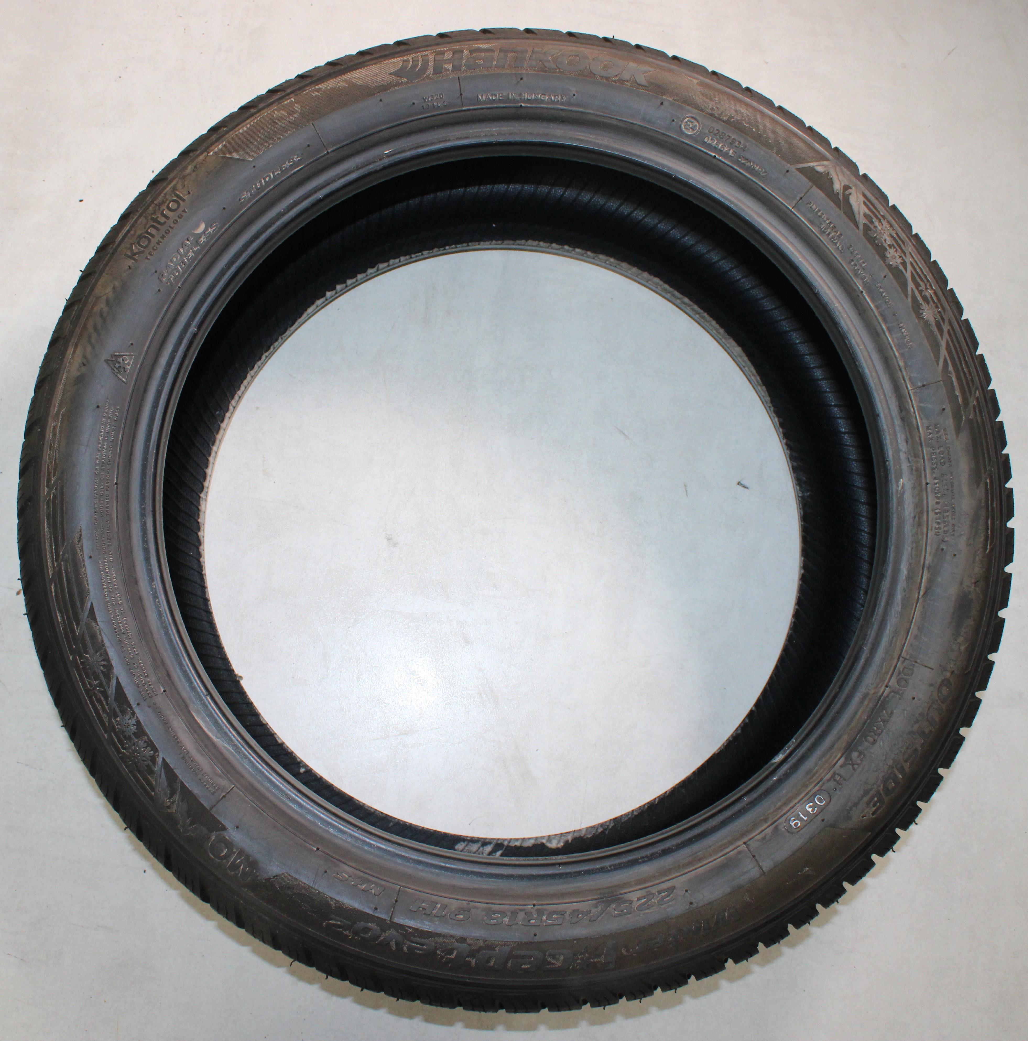 2 x 225/45R18 91H Winterreifen Hankook Winter I*Cept Evo 2 MO  7-7,5mm 2019/2024