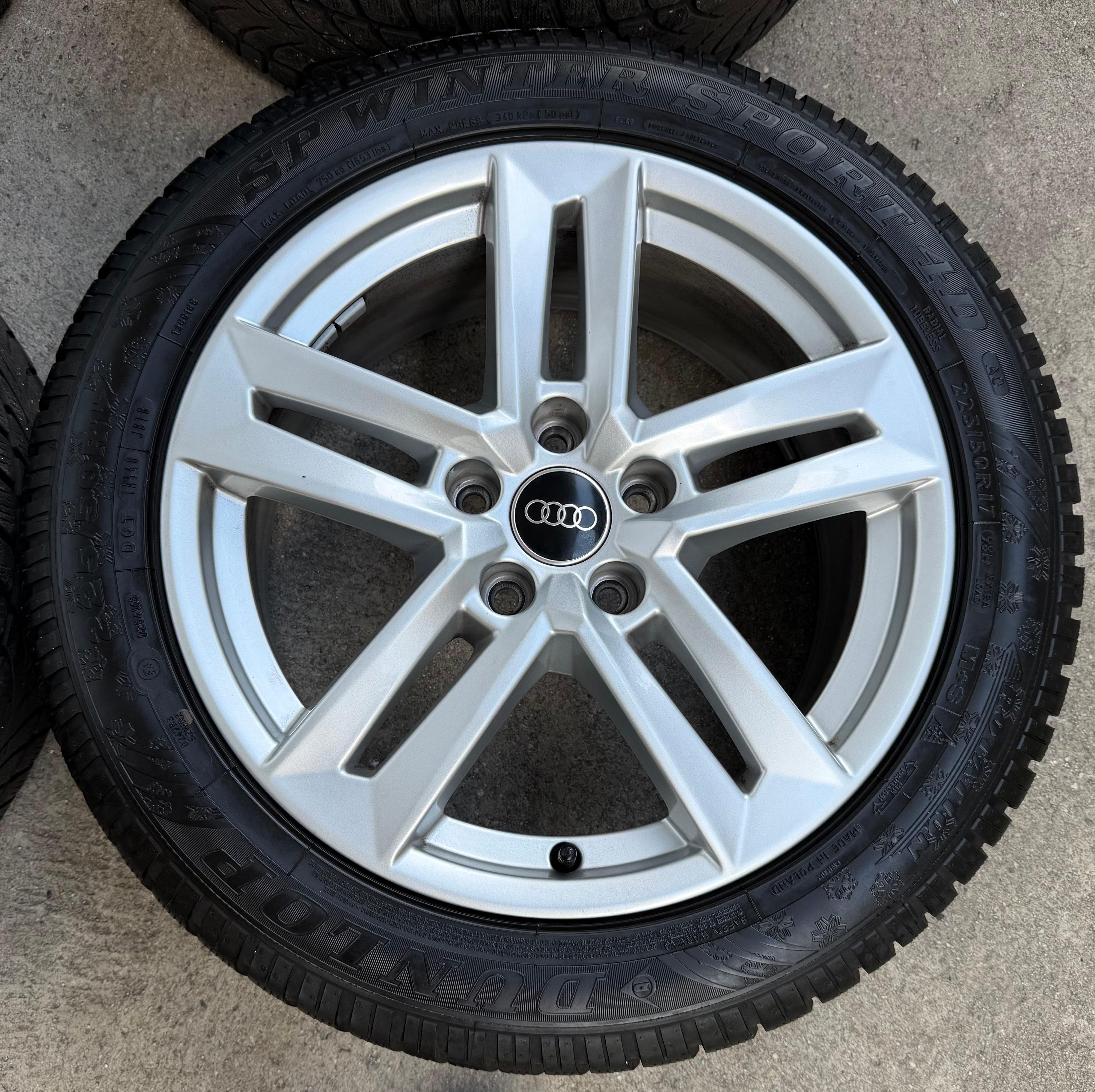 4 jantes en alliage d’origine de 17" Audi A4 8W B9 8W0601025P 7x17 ET42