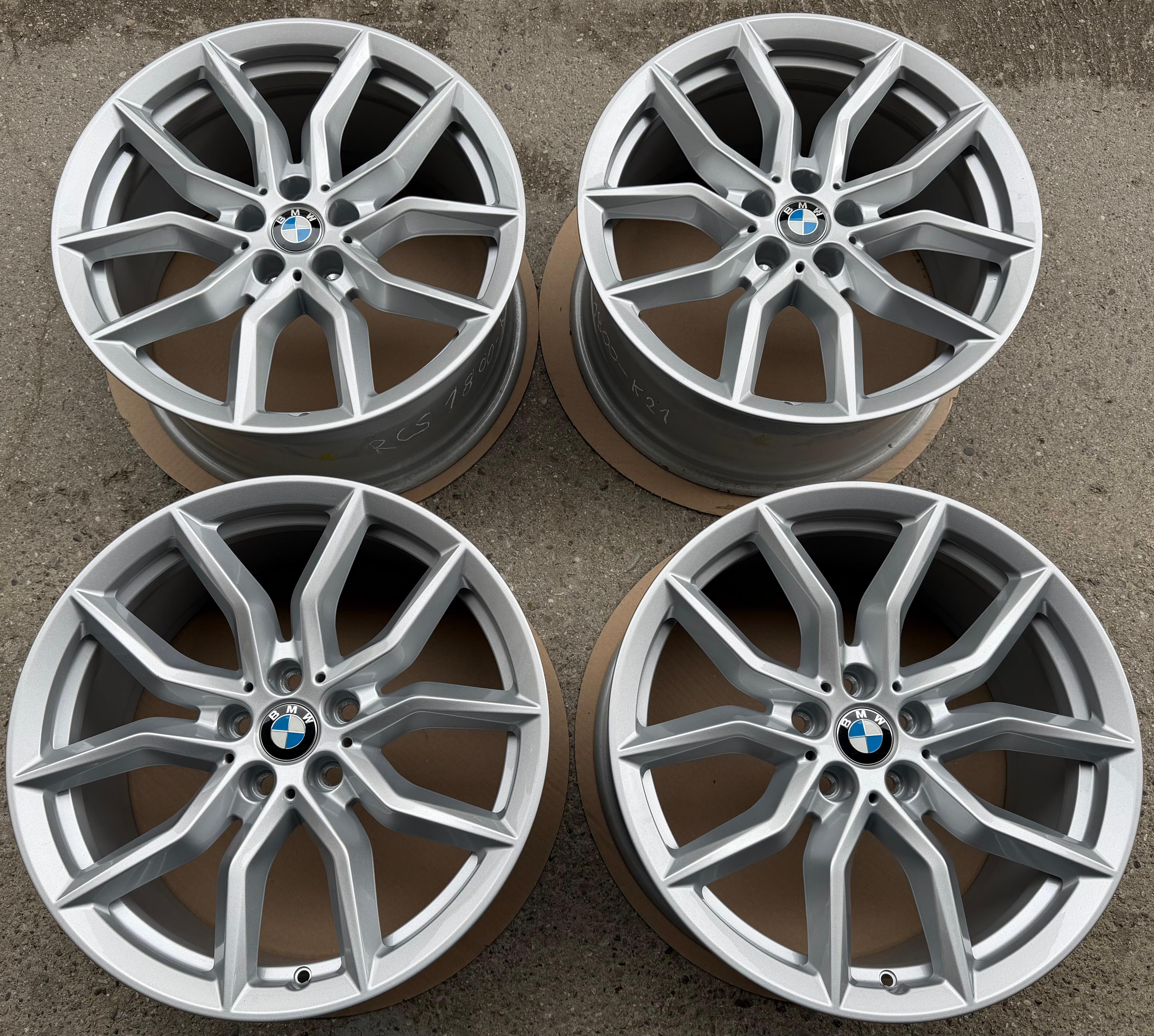 4 ORIGINAL 19" ALUFELGEN BMW X5 G05 X6 G06 STYLING 734 6880685 9x19 ET38 NEU