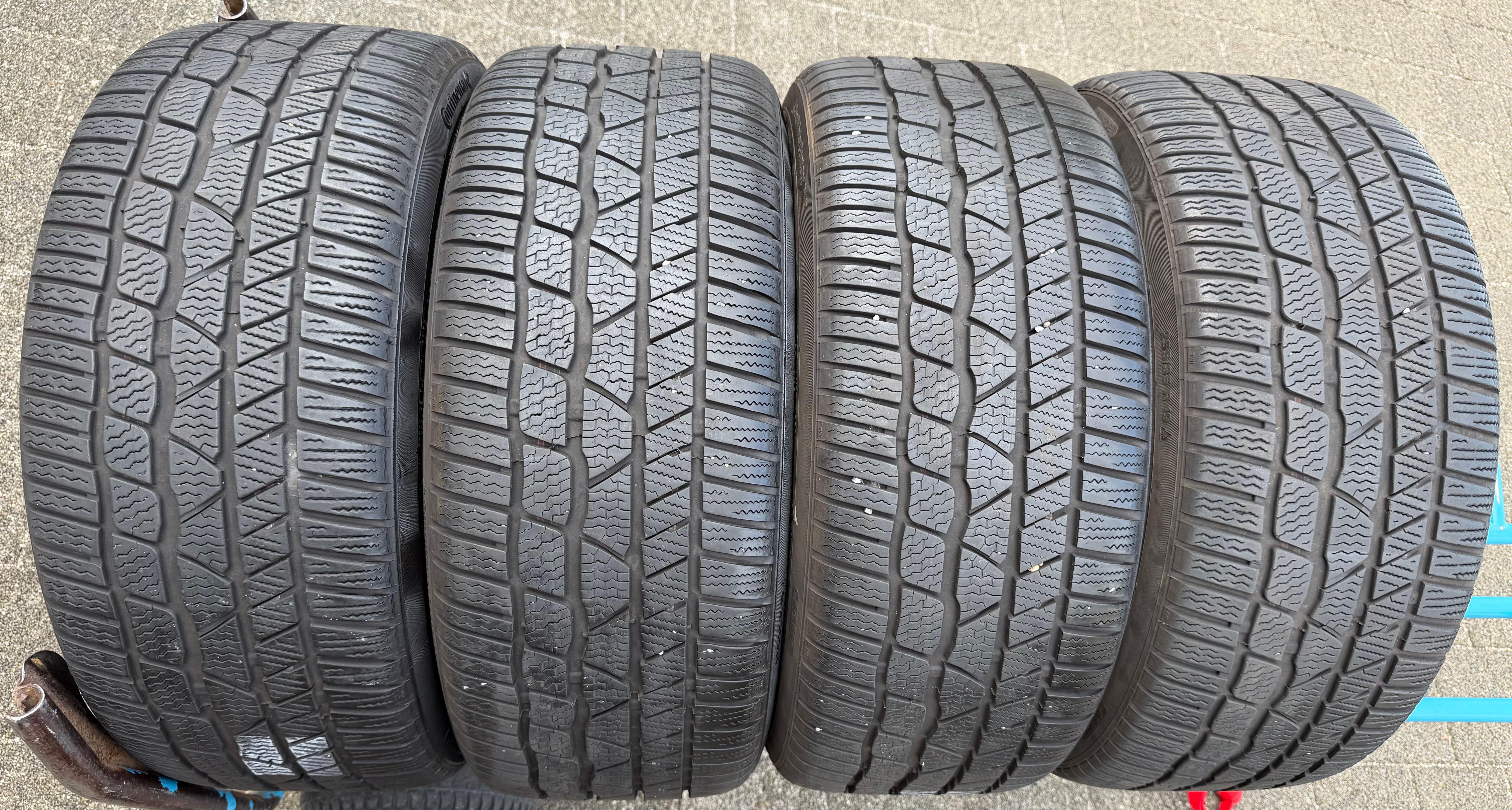 4 Original 19" Alu Winterräder Audi A5 S5 8W F5 8W0601025AM 255/35R19 96V Continental