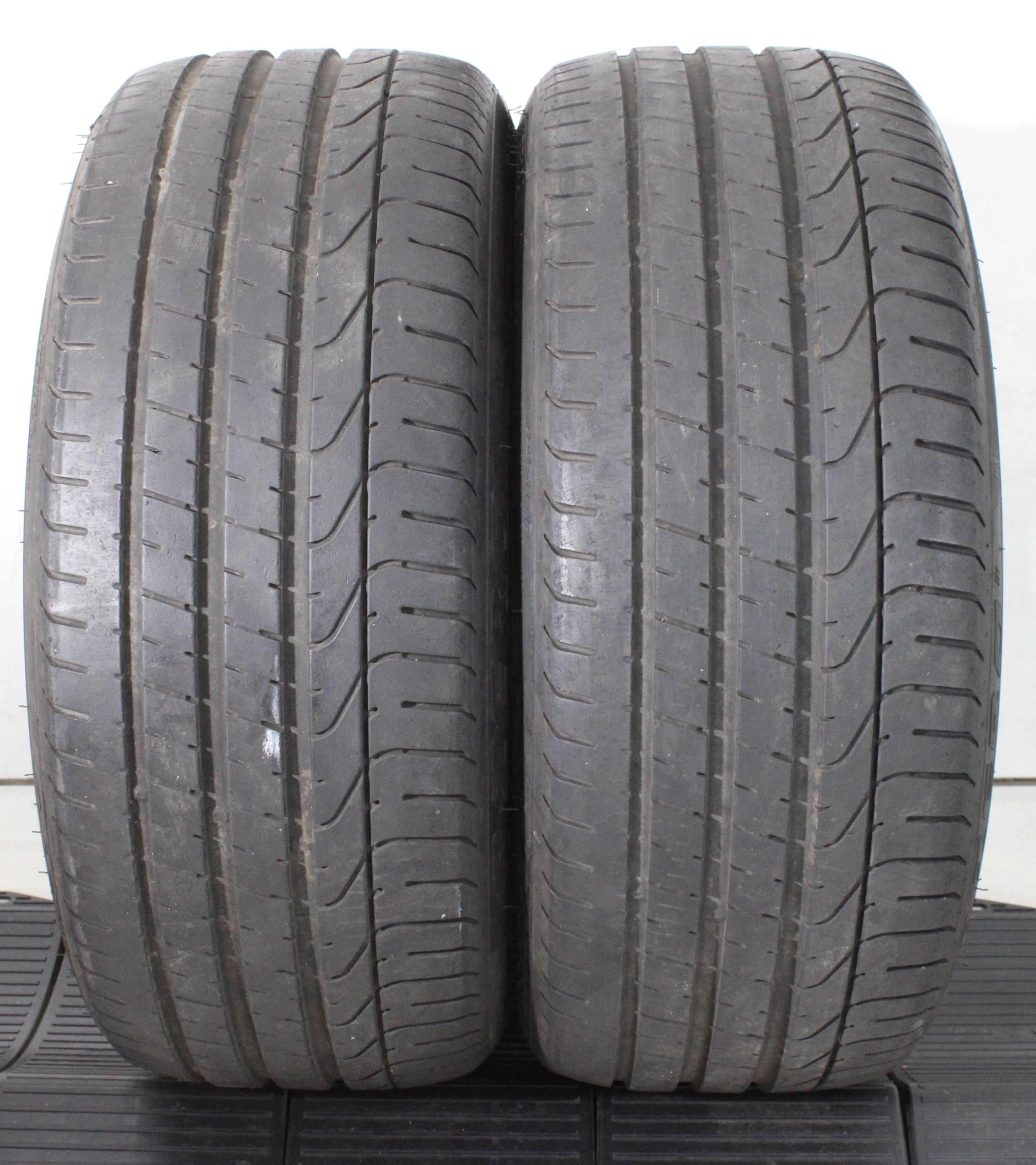 2 pneus d'été Pirelli Pzero N1 245/35R20 91Y, 5,5 à 6 mm, 2019