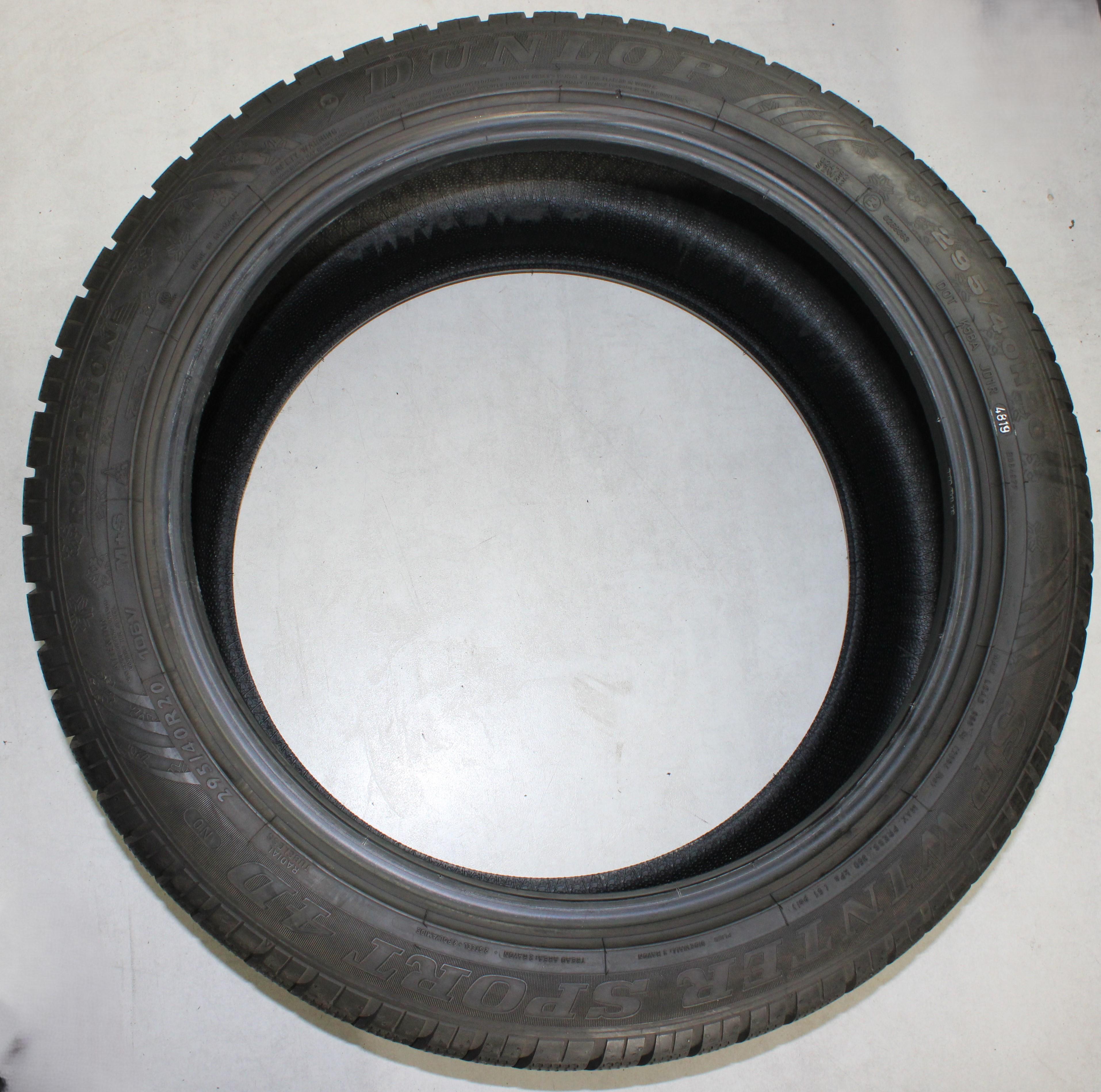 2 x 265/45R20 104V 2 x 295/40R20 106V Winterreifen Dunlop SP Winter Sport 4D N0 6-6,5mm 2019/2022