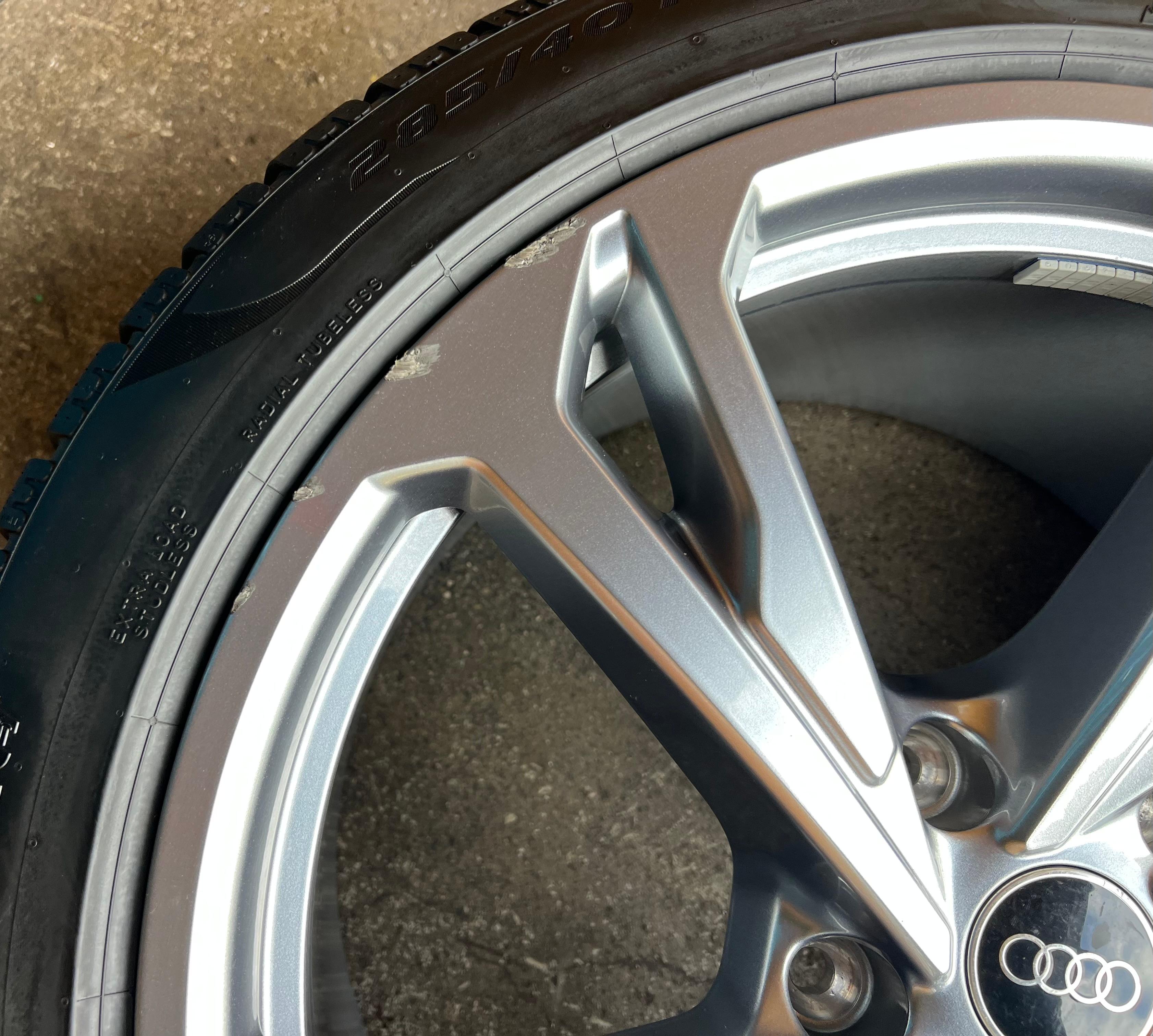 4 ORIGINAL 20" ALUFELGEN AUDI E-TRON GT RS 4J3601025AN 4J3601025AP RDKS