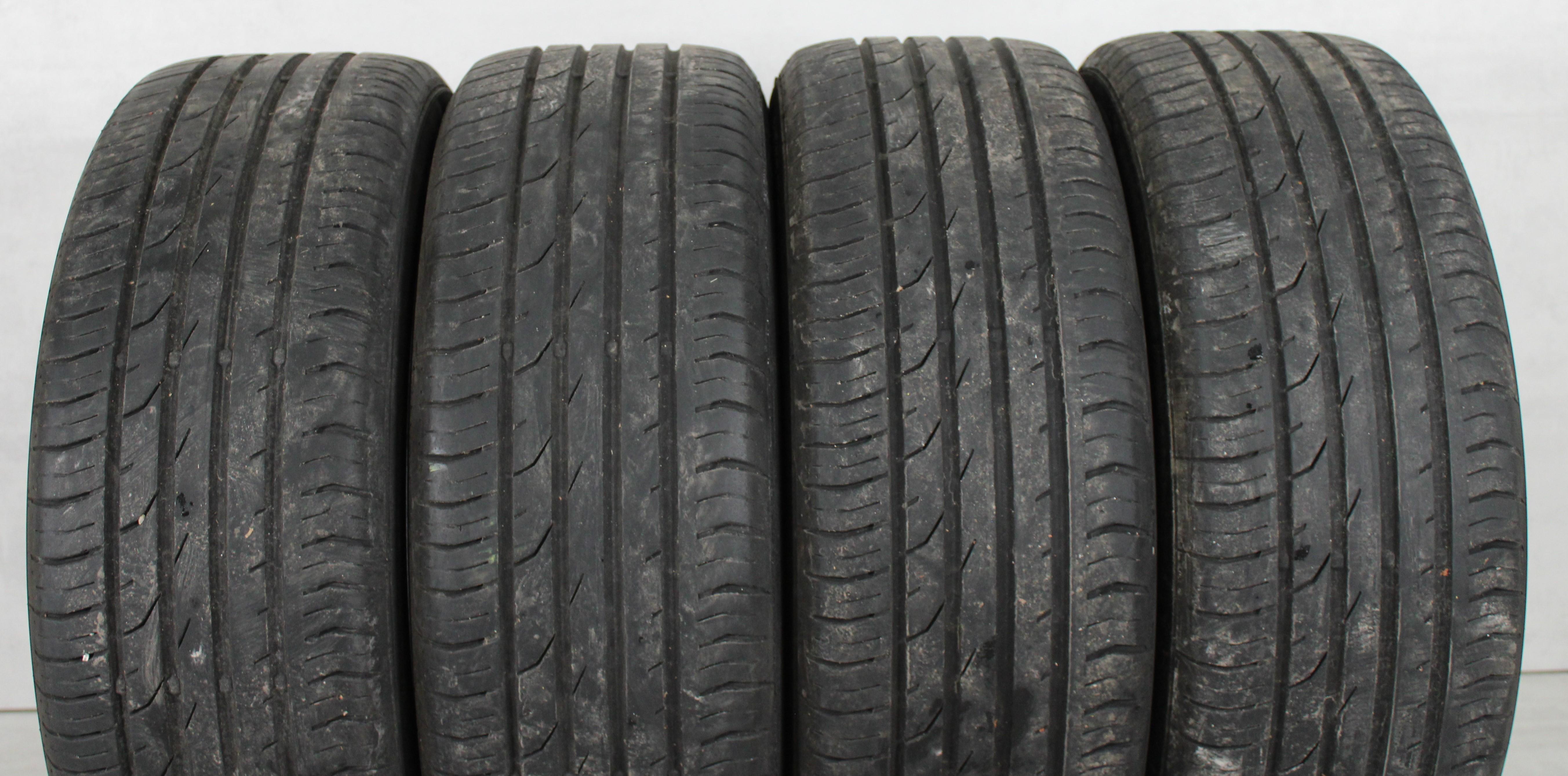 4 x 215/55R17 94V Sommerreifen Continental Premium Contact 2 5,5-6mm 2015