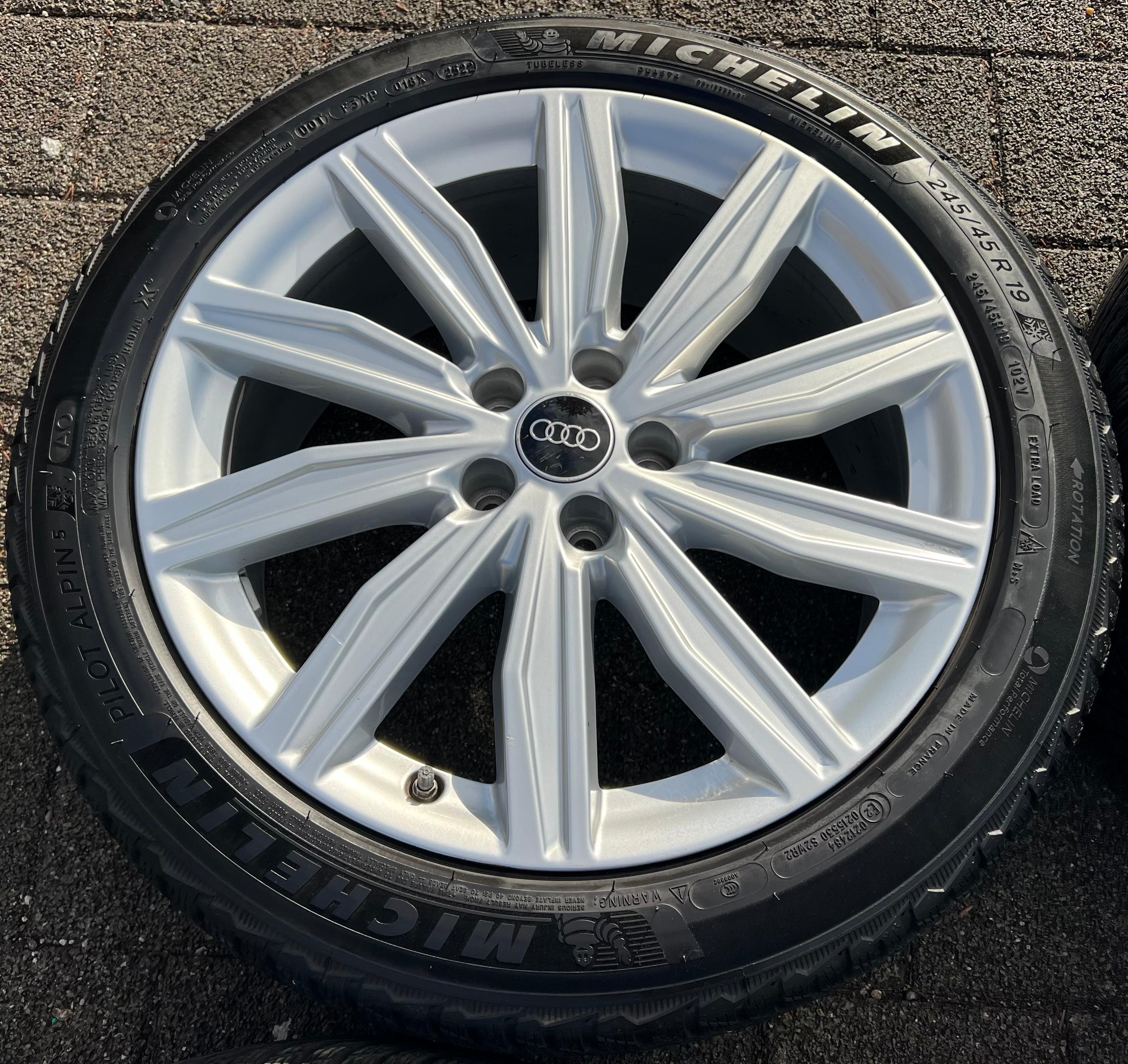 4 ORIGINAL 19" ALU WINTERRÄDER AUDI A6 S6 C8 4K 4K0601025M 245/45R19 102V 2022